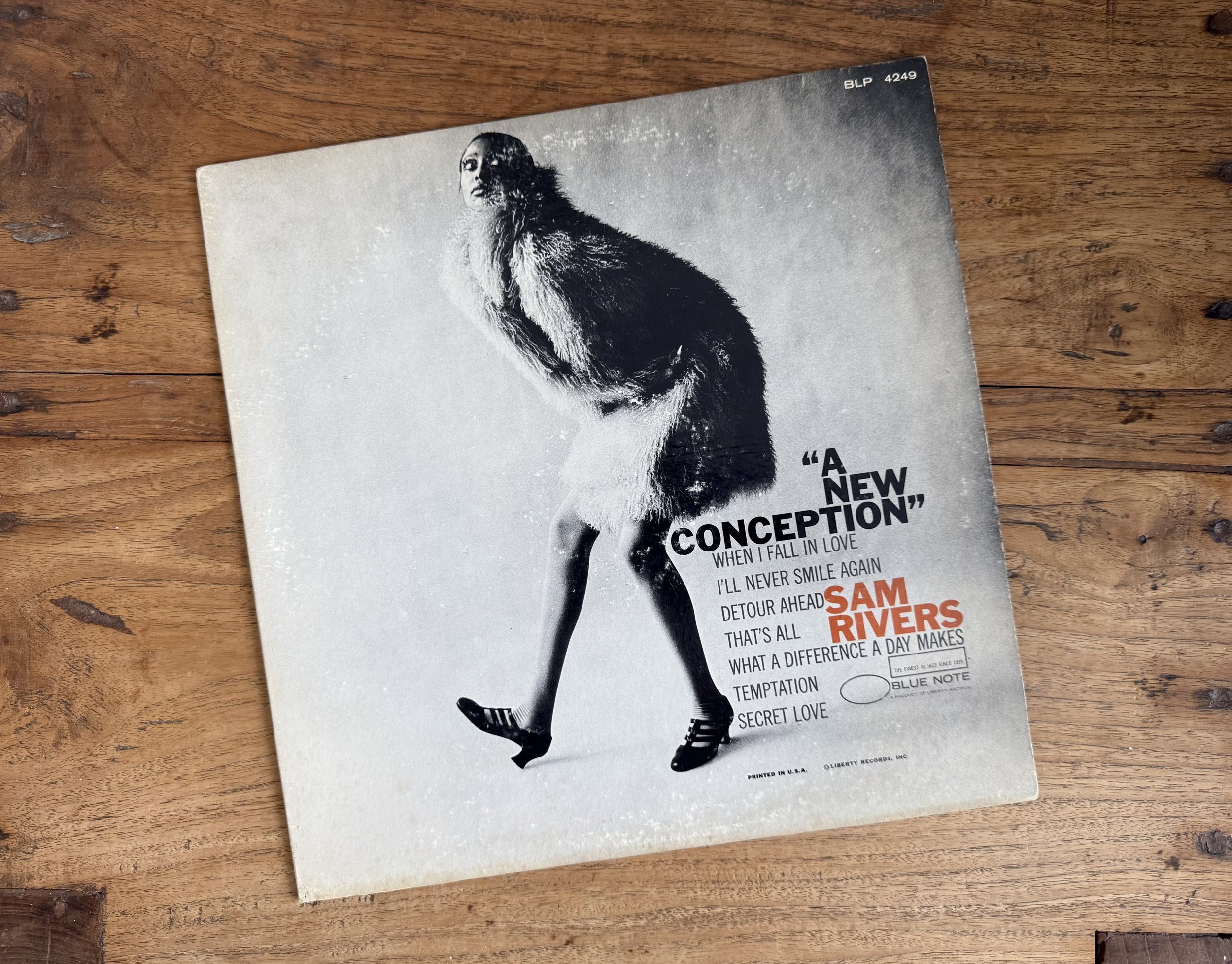 ”A New Conception” by Sam Rivers on Blue Note BLP 4249