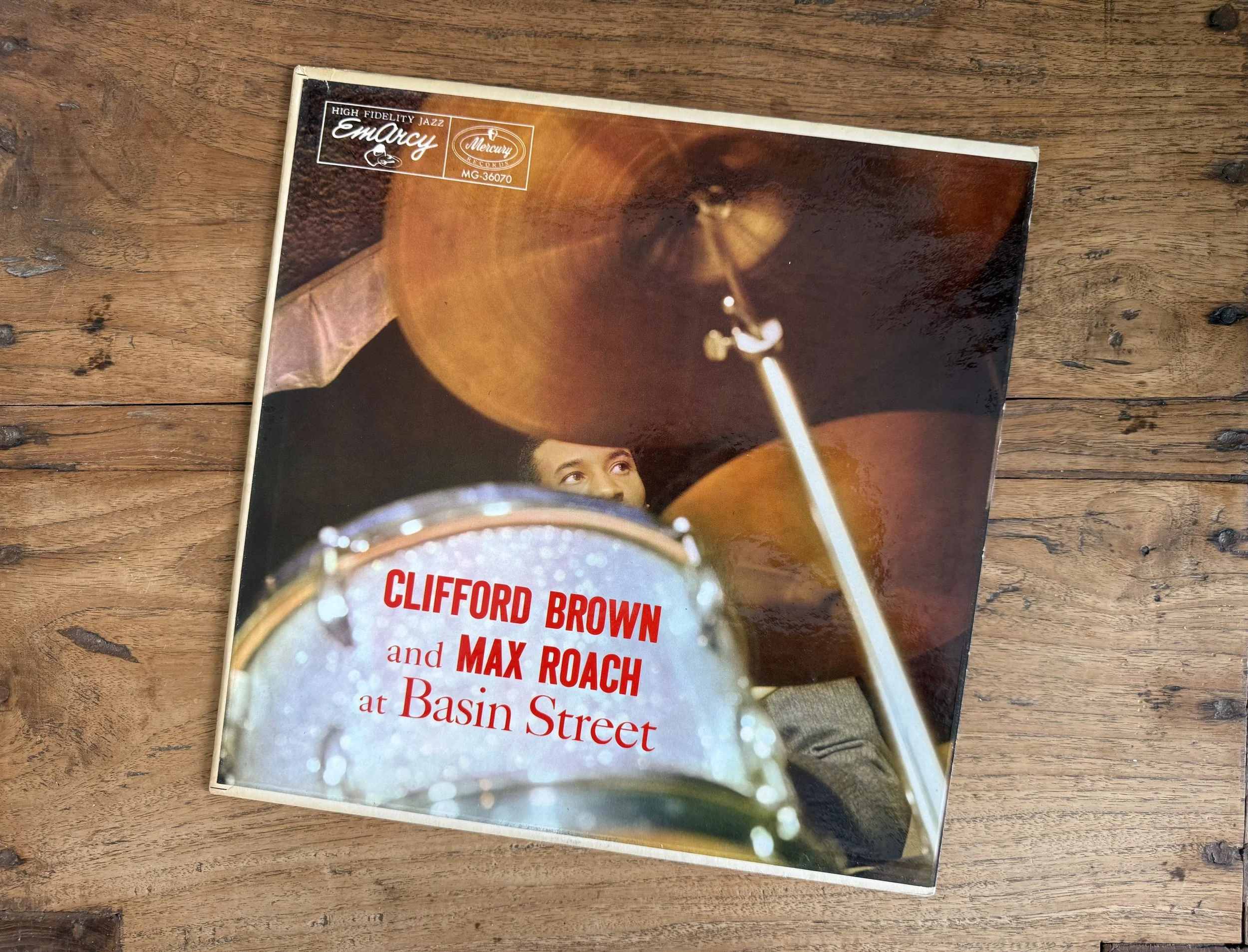 Clifford Brown and Max Roach at Basin Street on Emarcy MG-36070
