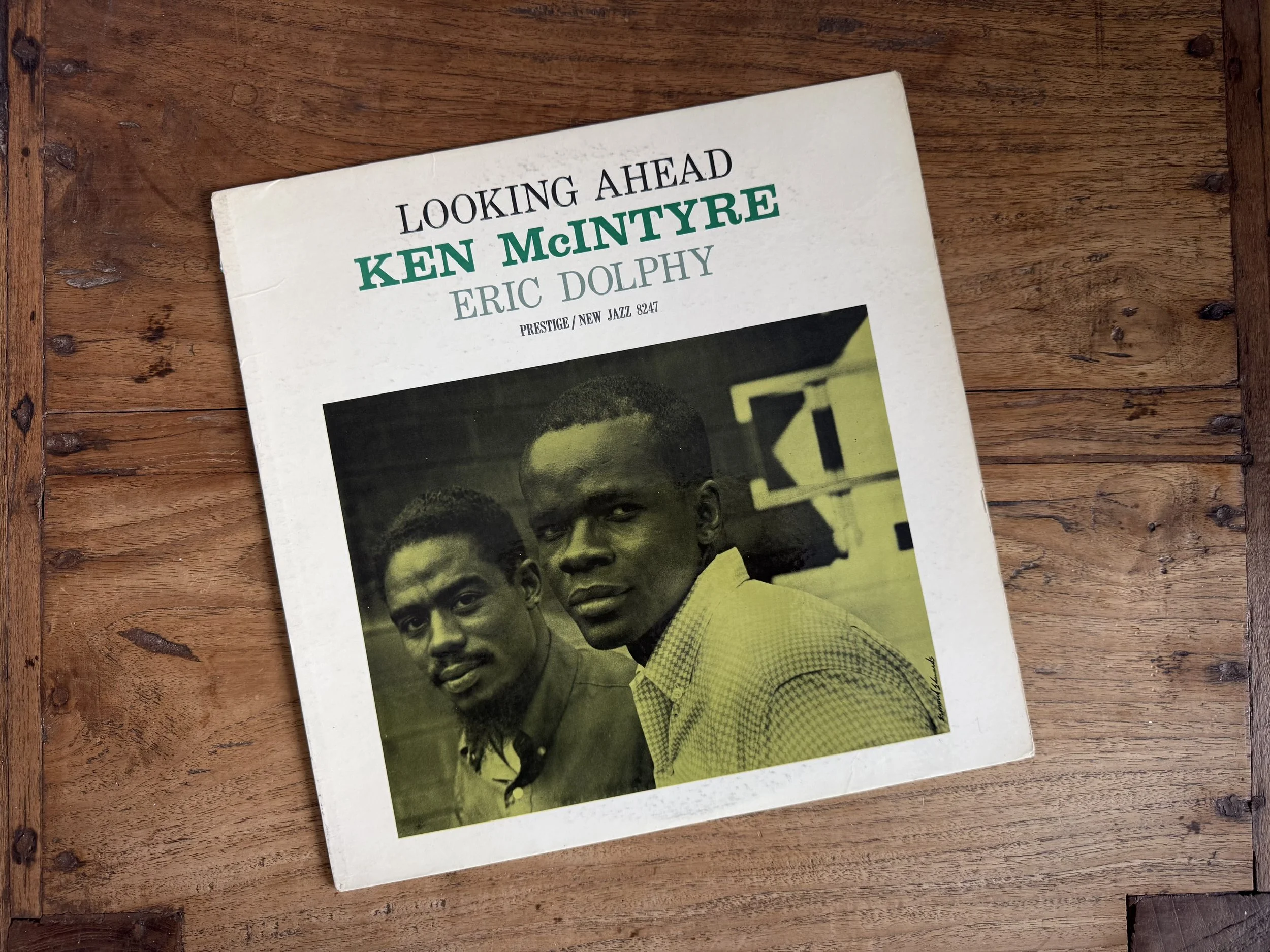 ”Looking Ahead” by Ken McIntyre with Eric Dolphy on New Jazz NJLP 8247