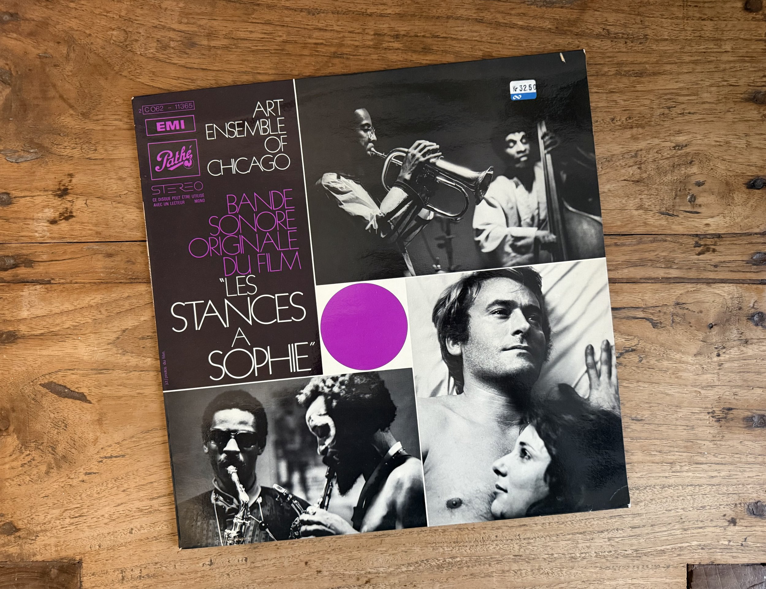 ”Les Stances a Sophie” by Art Ensemble of Chicago on Pathé Marconi C 062-11365