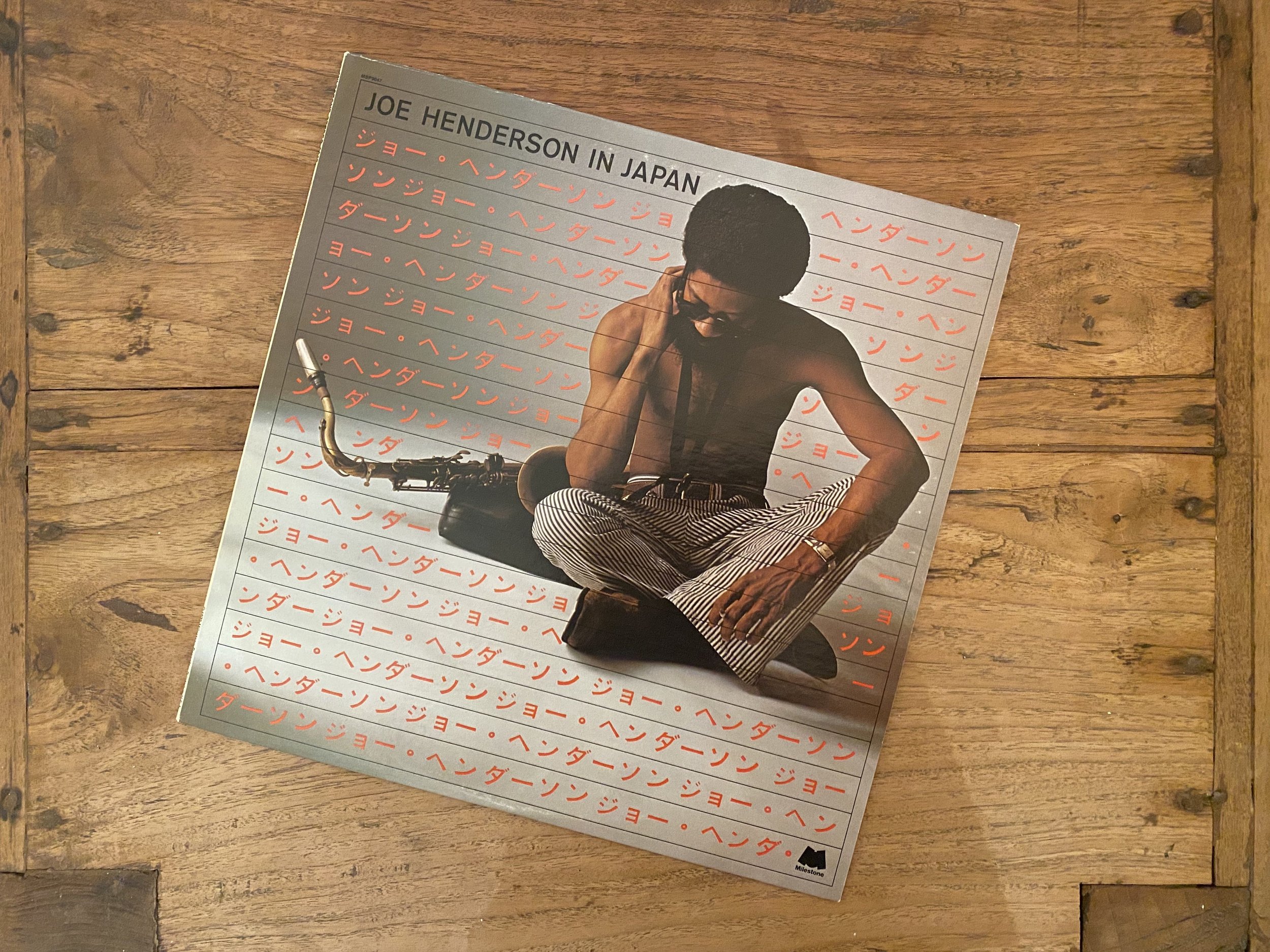 Joe Henderson in Japan Joe Henderson in Japan