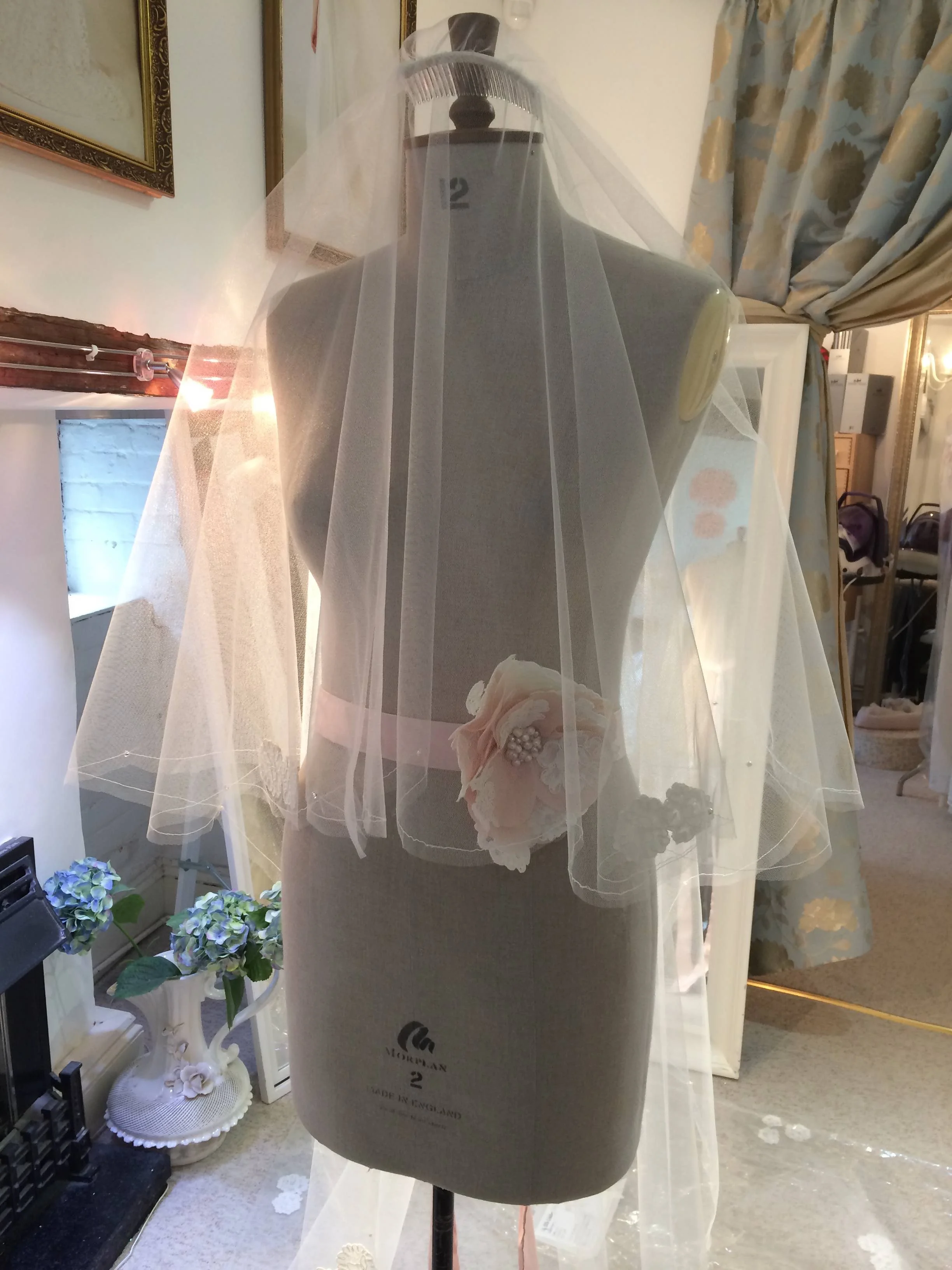 Bespoke Veil & Belt