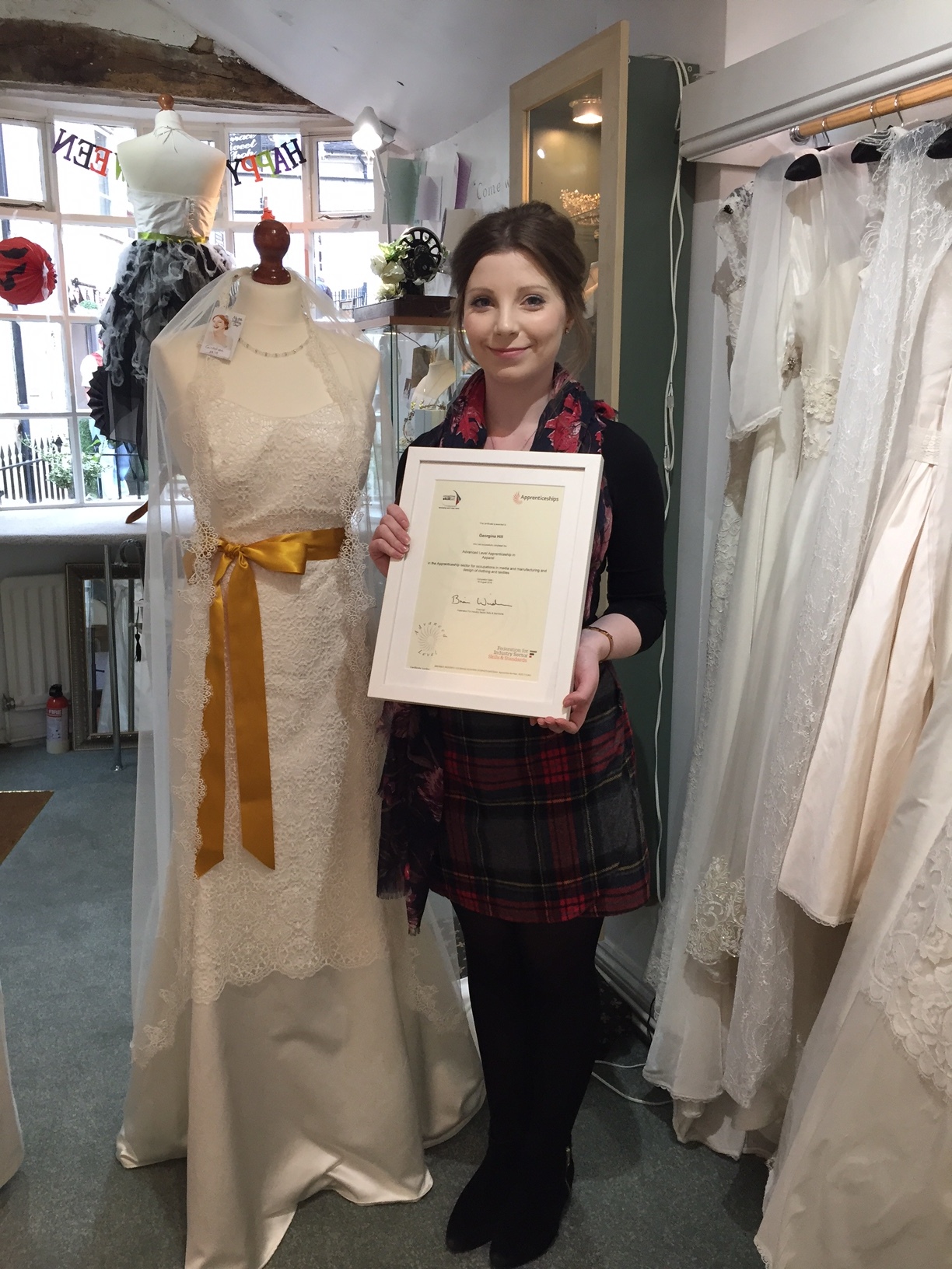 Georgina...now all grown-up & official!