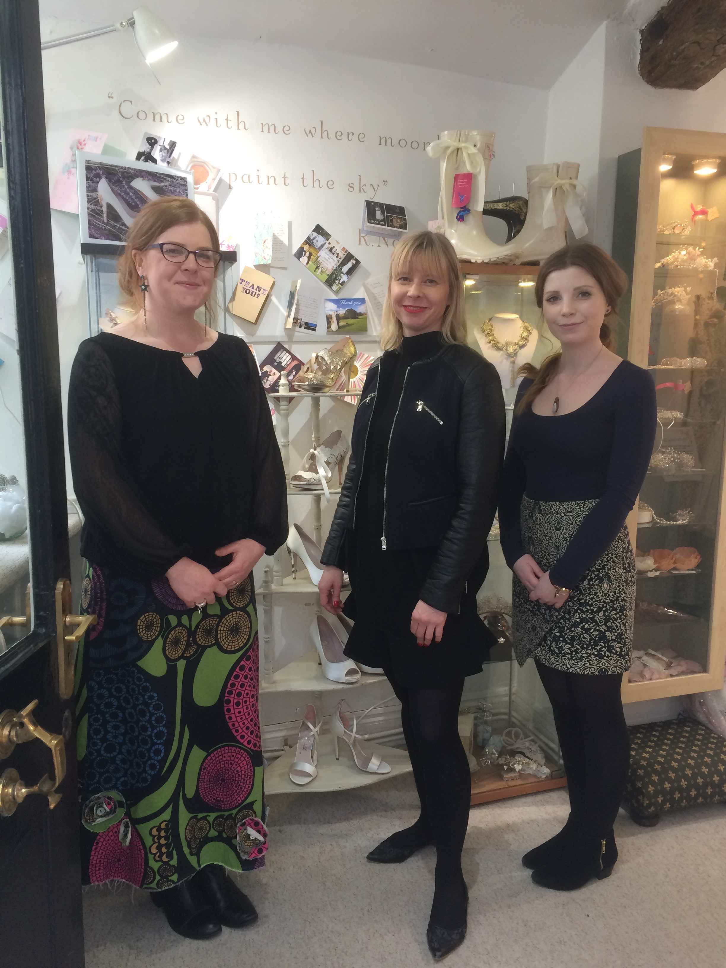 Ruth from Harriet Wilde and her very stylish shoes....of course!