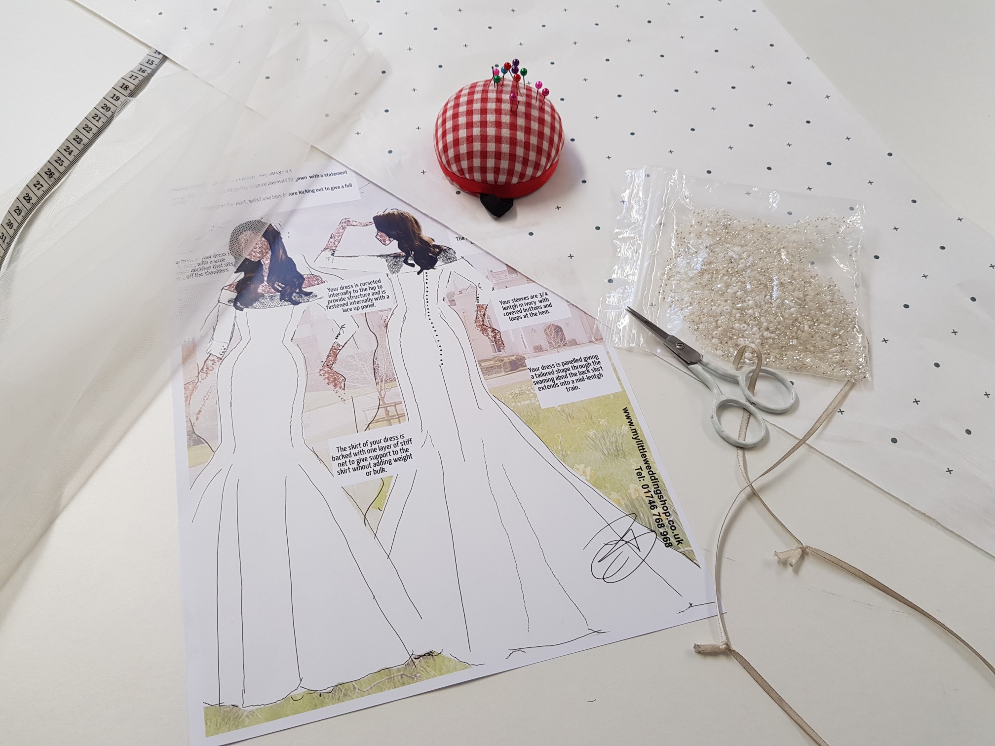 Lucy and her classic design with a touch of sparkle!