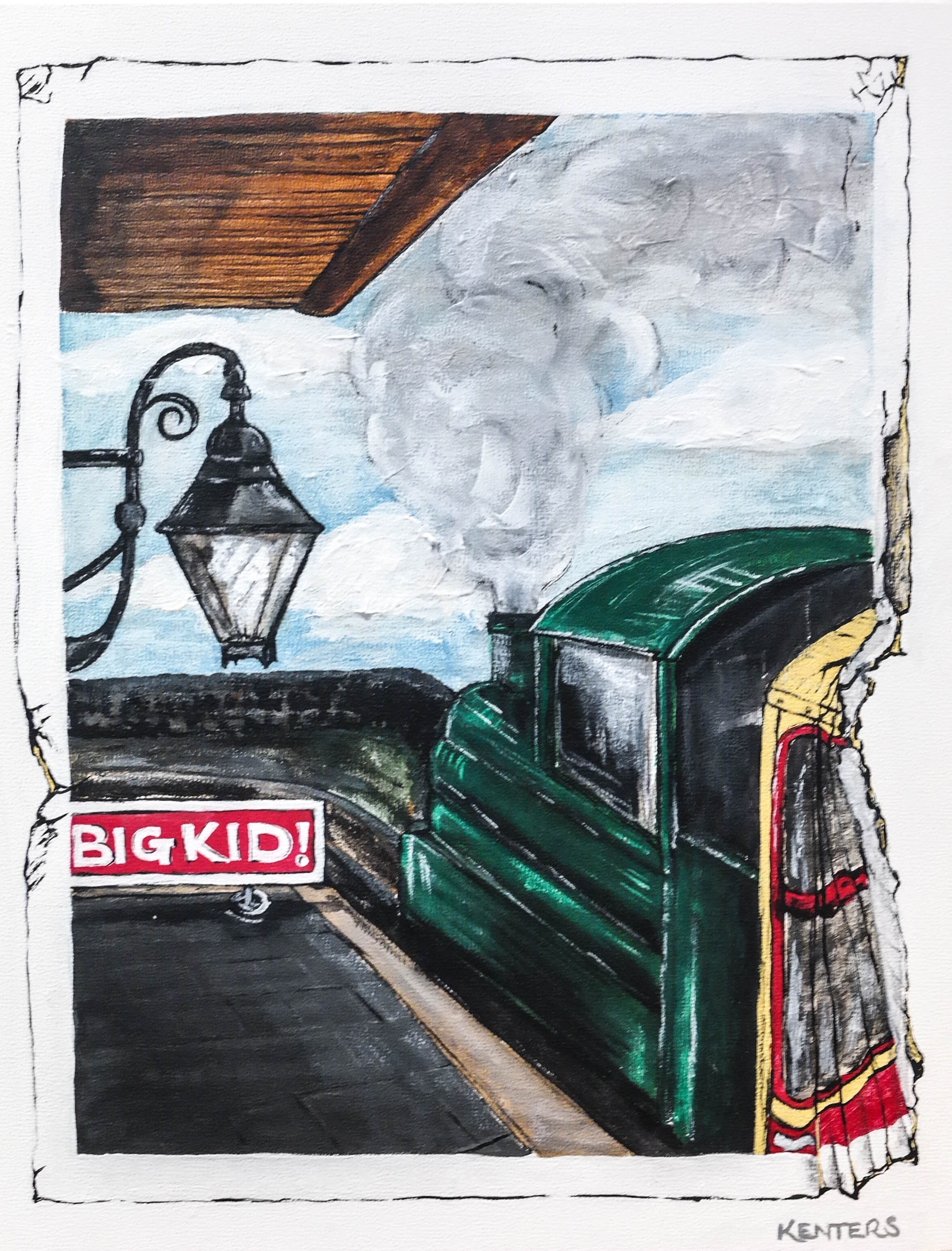 Rules of Adulthood on a Postcard: Never too old for Steam Trains 