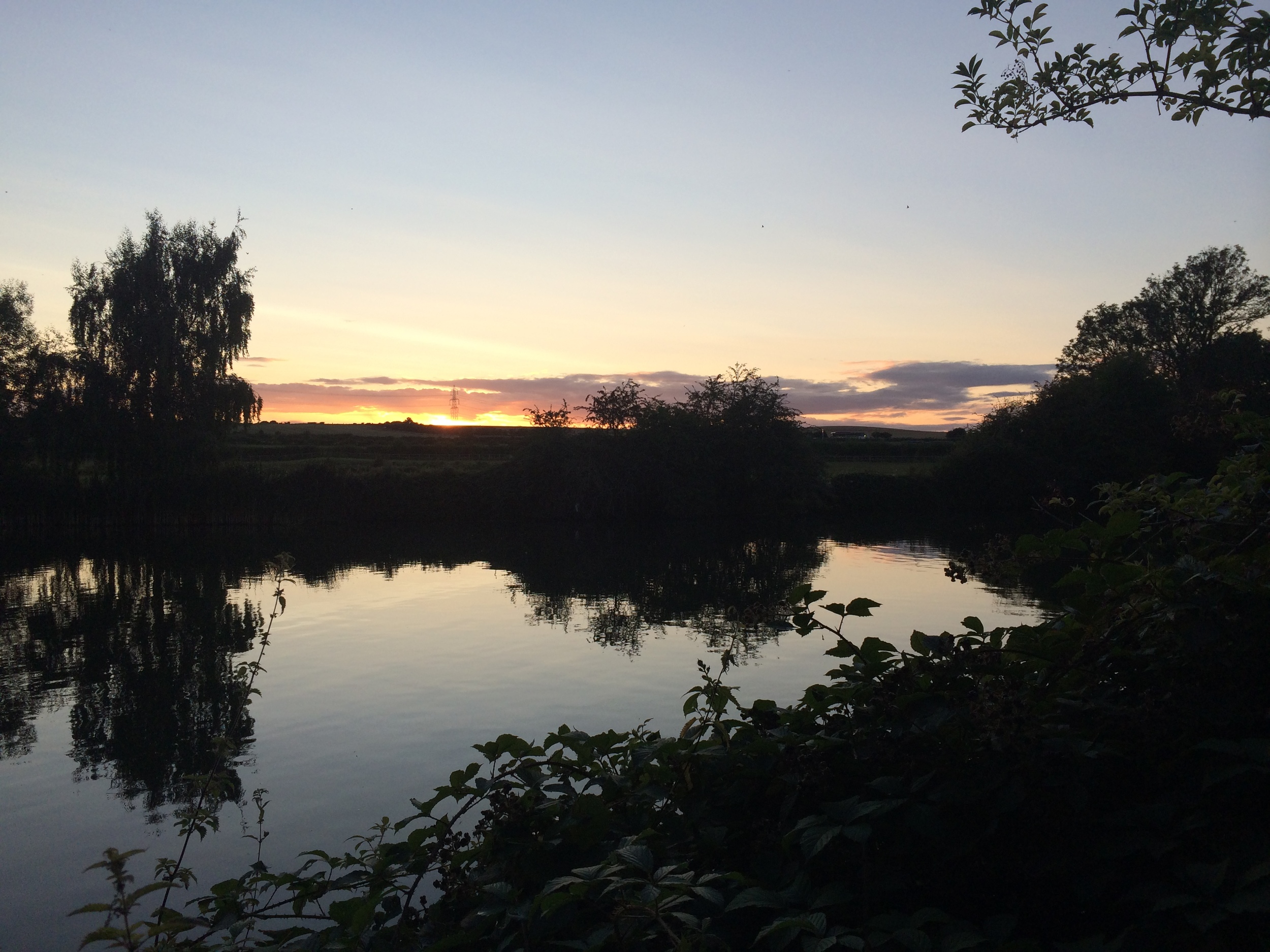 The Thames at dusk