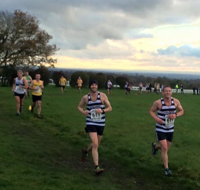Me and Phil on lap 1 (and still smiling) | Photo: Judith Clarkson