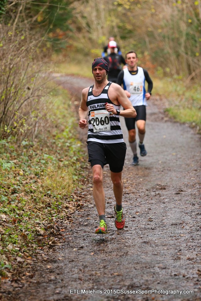 Descending from Norbury Park
