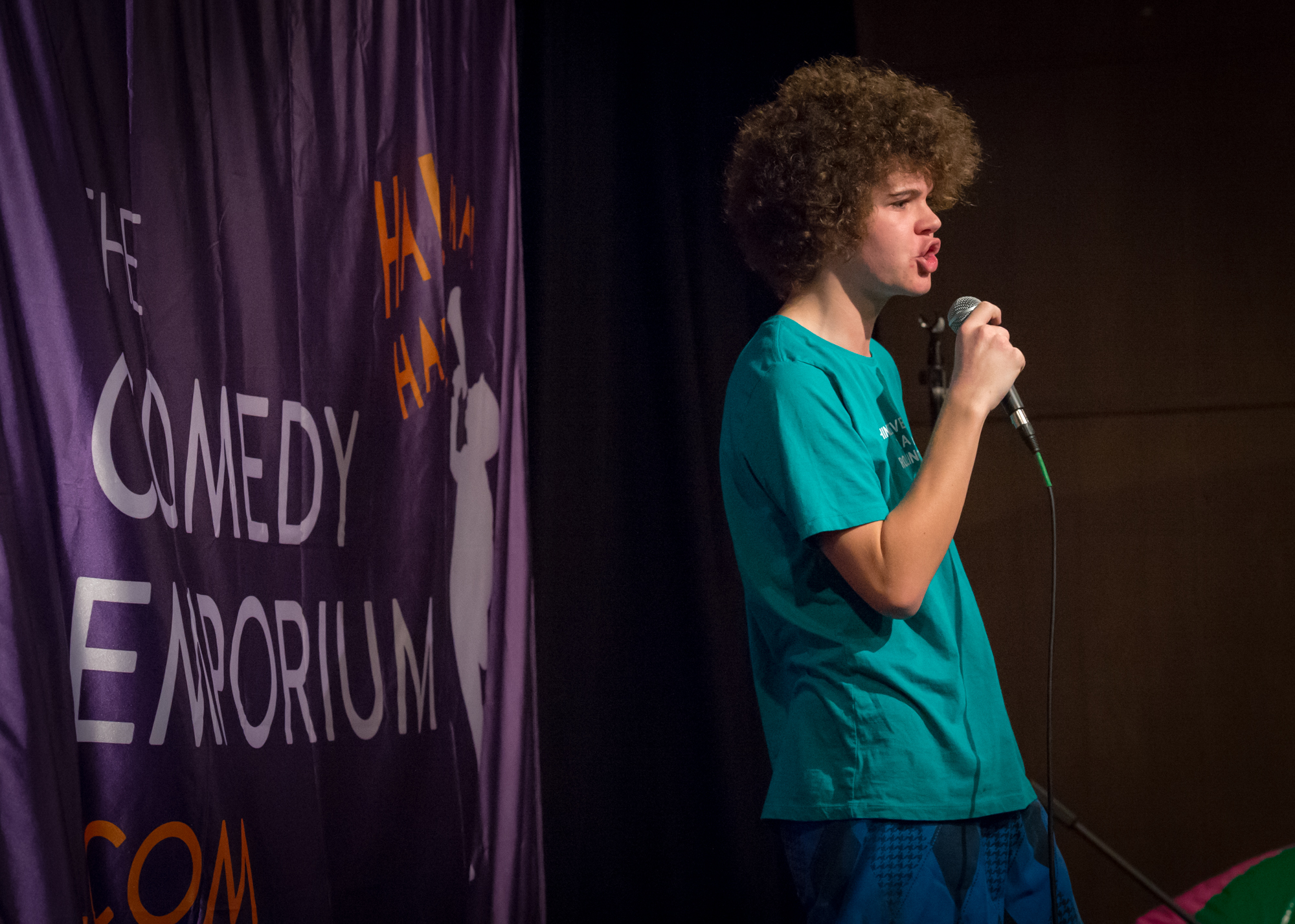 Jackson Canny performs at The Comedy Emporium's 2015 Beach Party Show