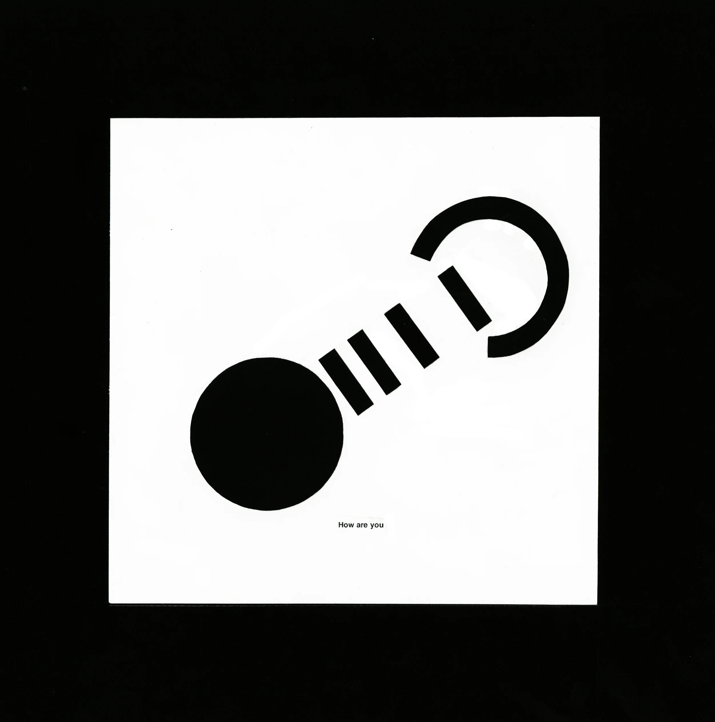 The symbol I created for How are you