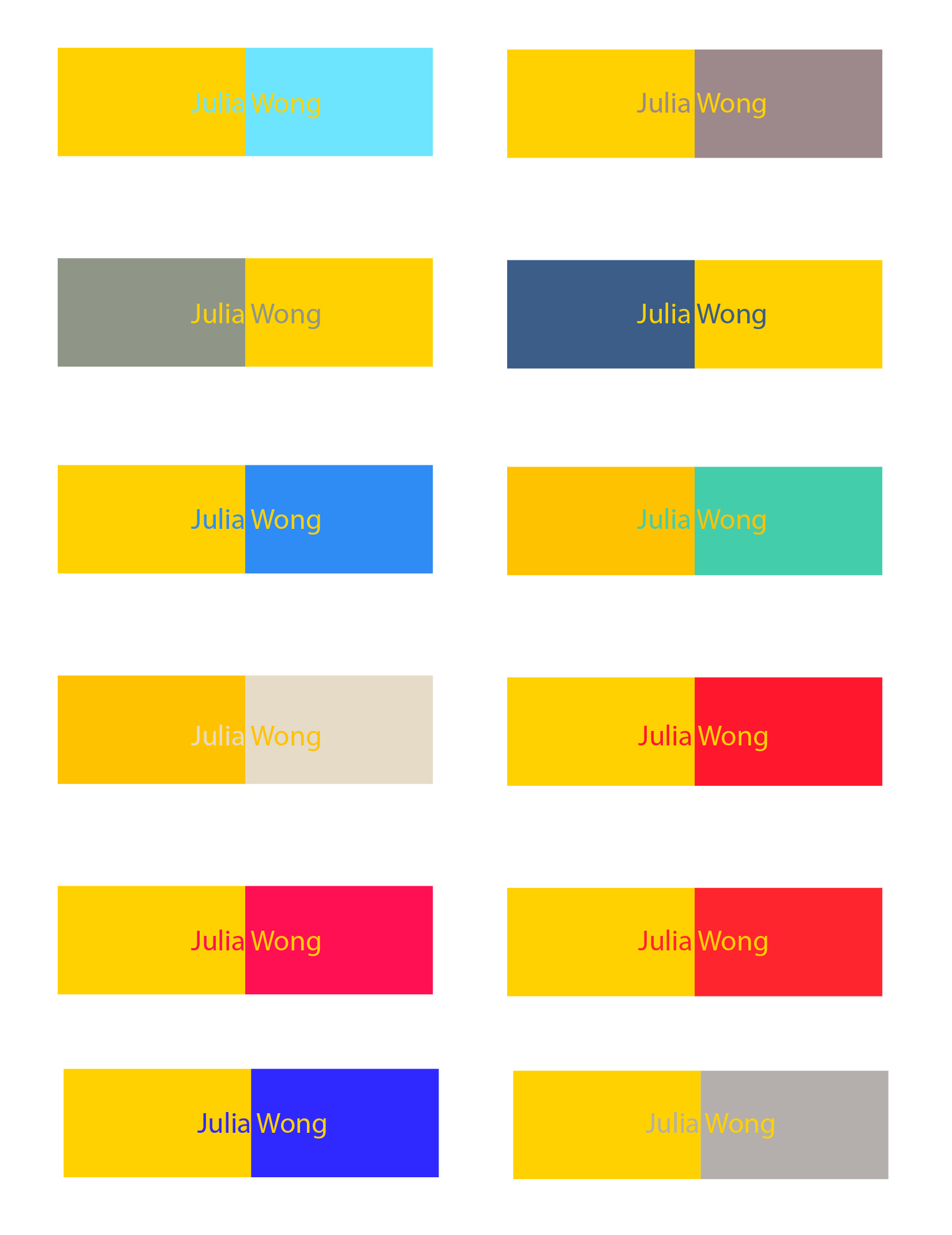 Color studies
