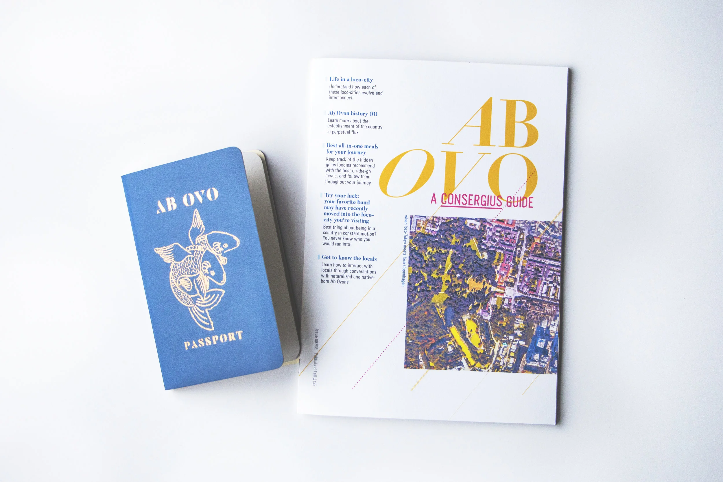 Passport of Ab Ovo, a country of the future; Travel guide for tourists who want to visit Ab Ovo.