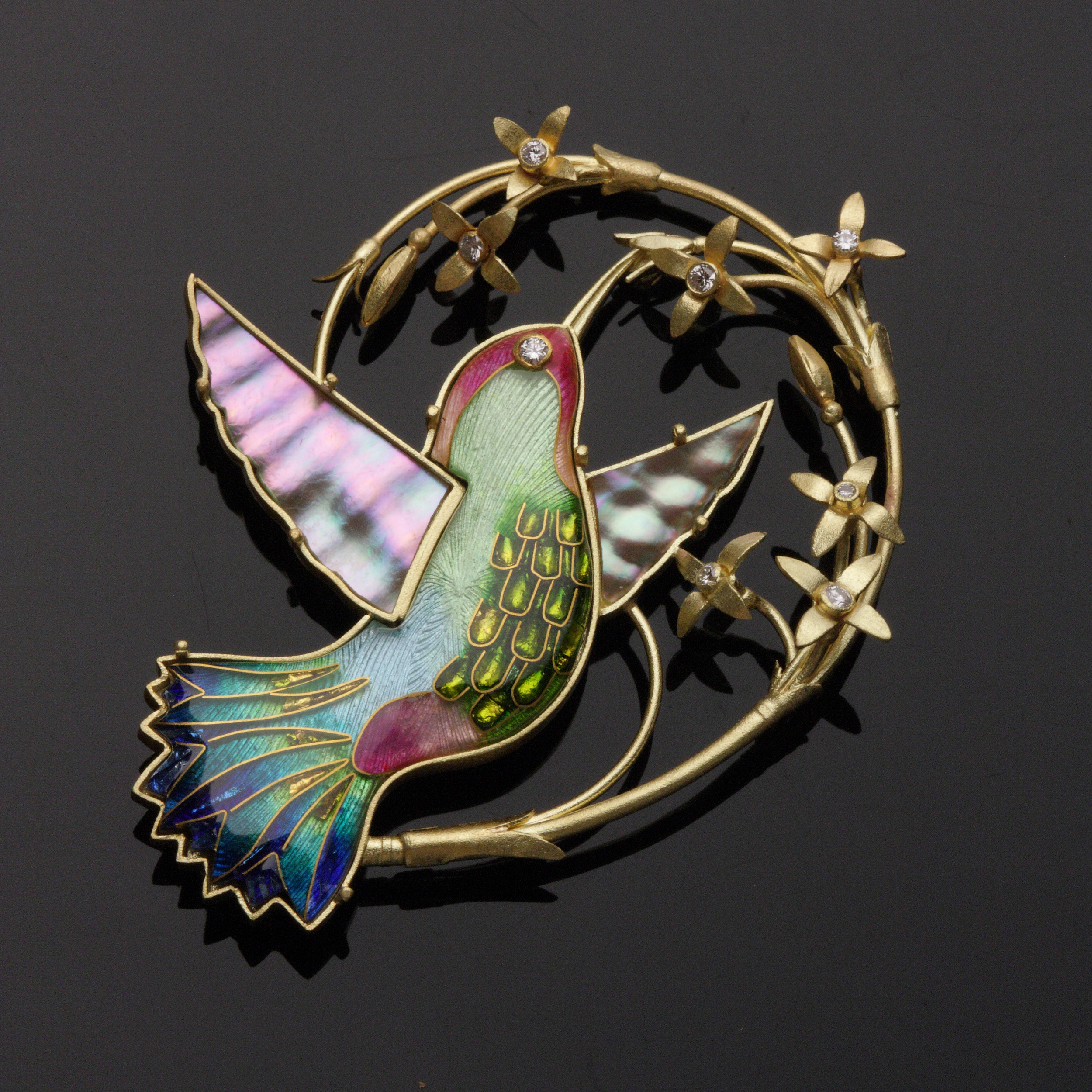 Hummingbird Pin/Pendant