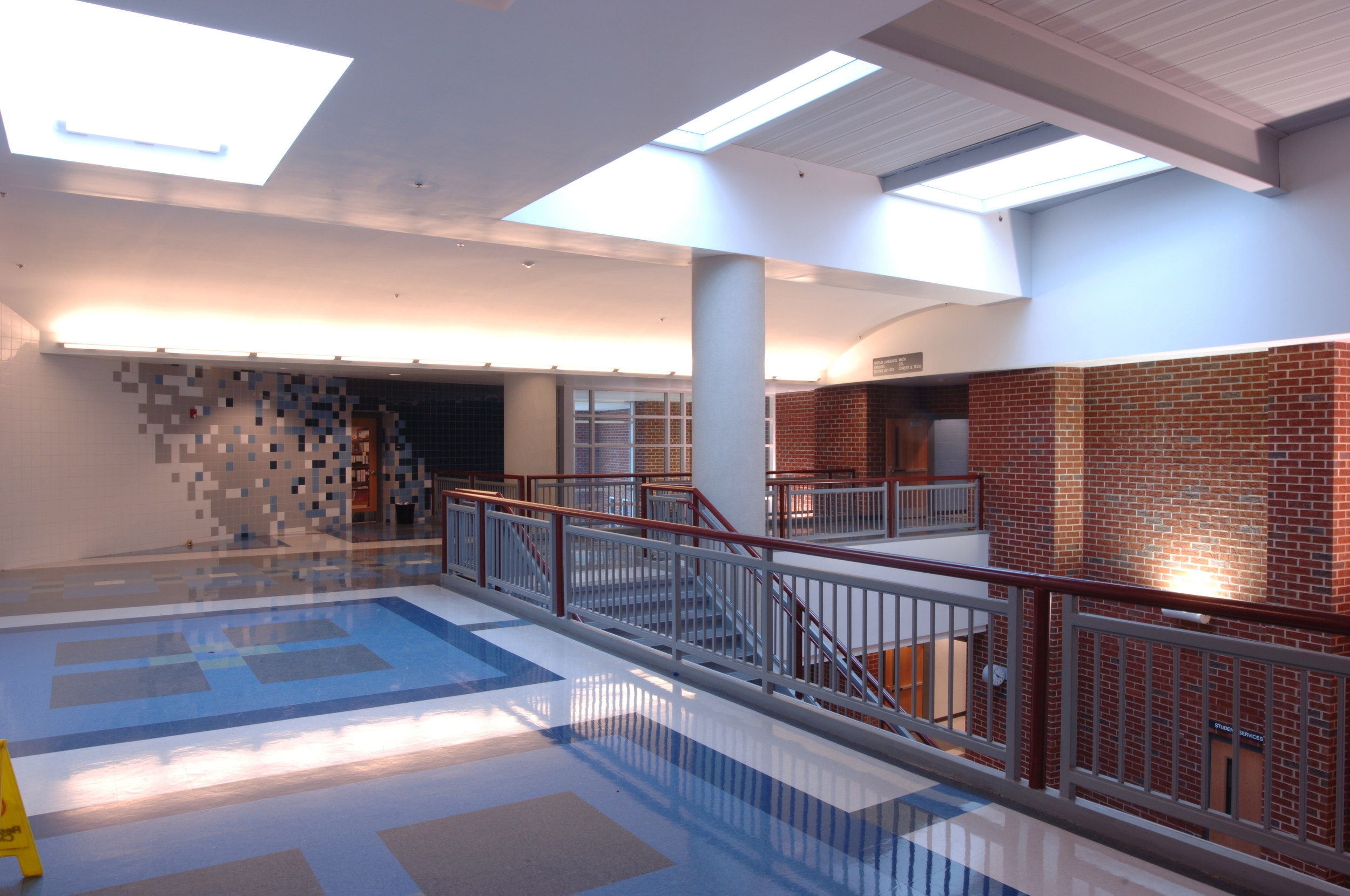 Harrisonburg High School Interior