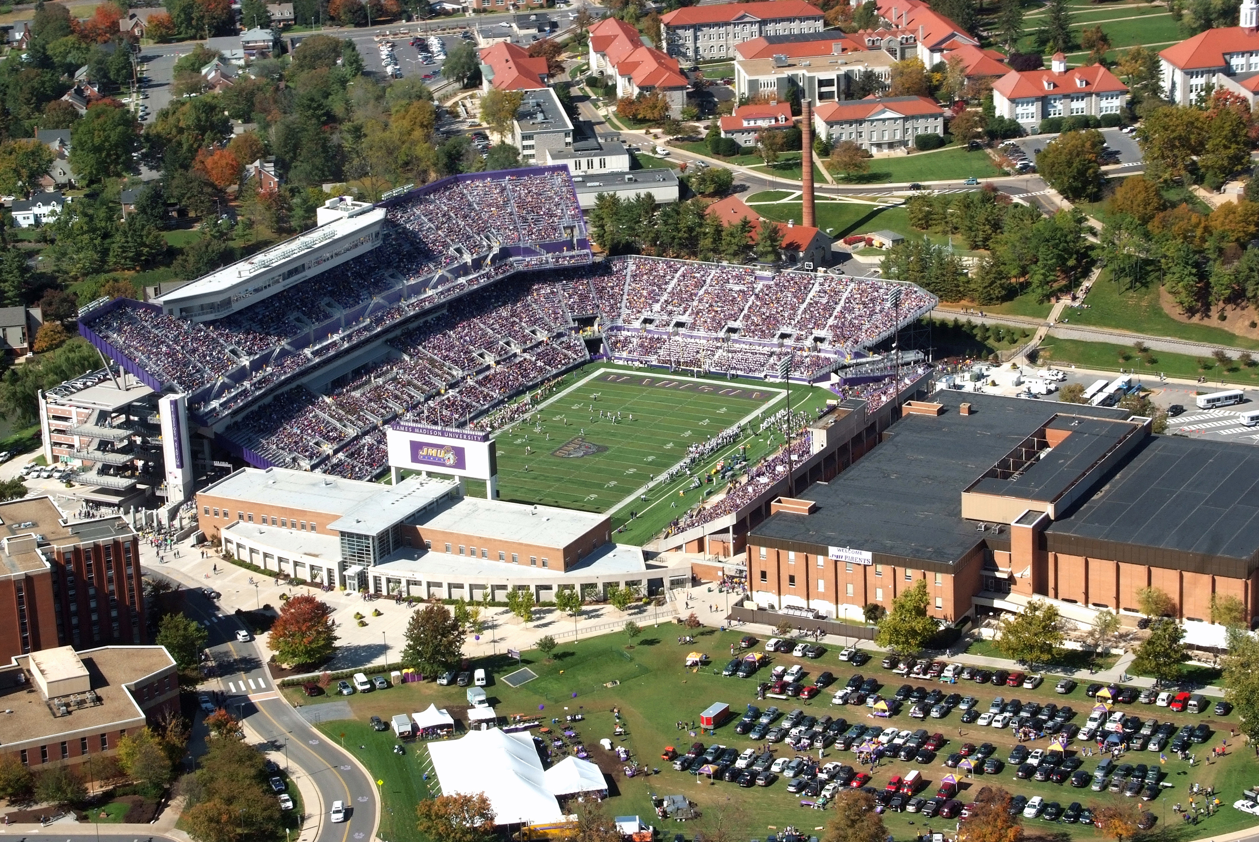 JMU Athletics Bridgeforth Football Stadium