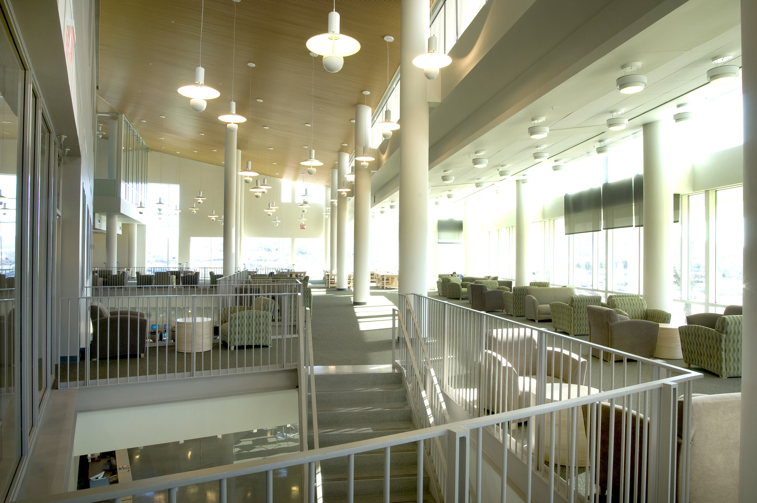 JMU CISAT Library & Dining Hall Interior