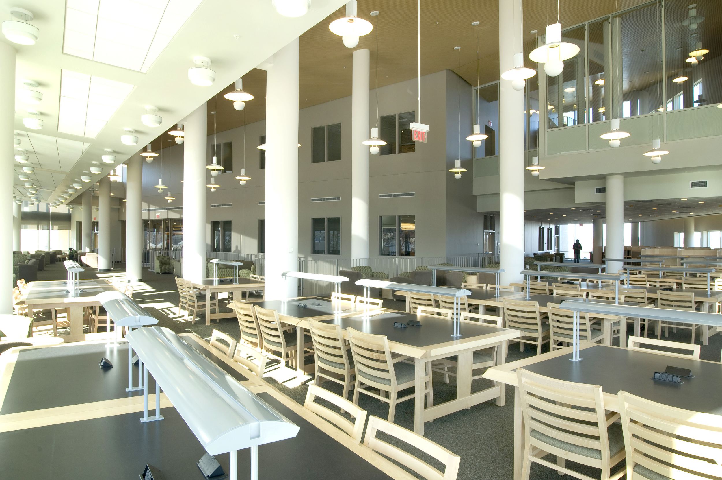 JMU CISAT Library & Dining Hall Interior