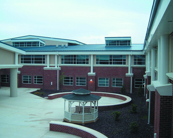 Harrisonburg High School Exterior