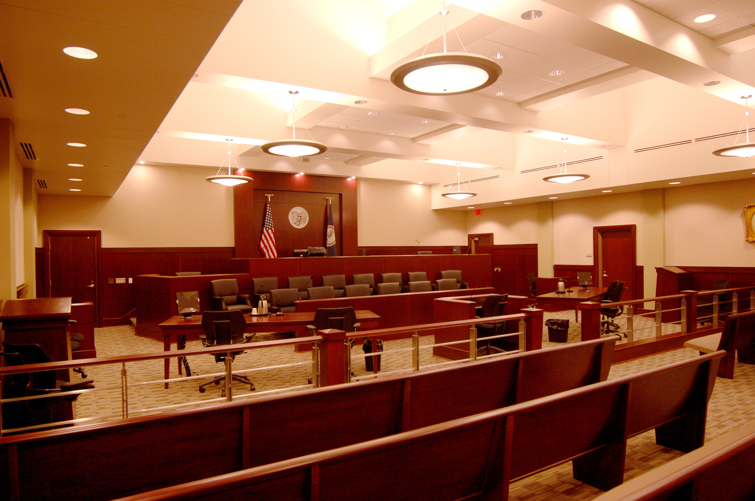 Rockbridge County Courthouse Interior