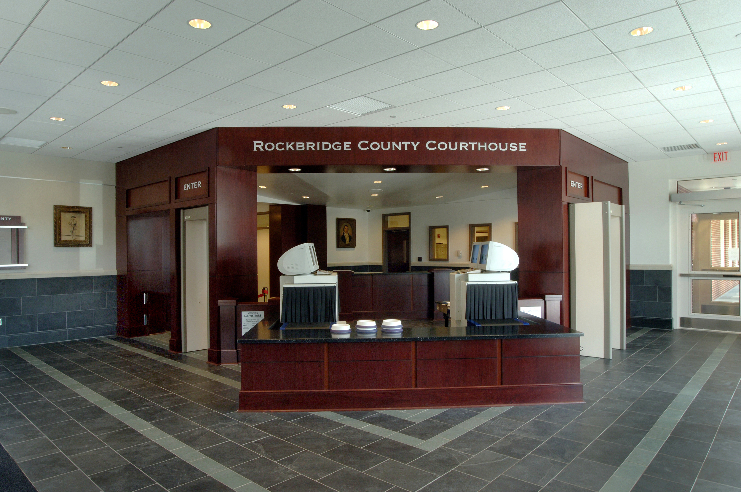 Rockbridge County Courthouse Interior