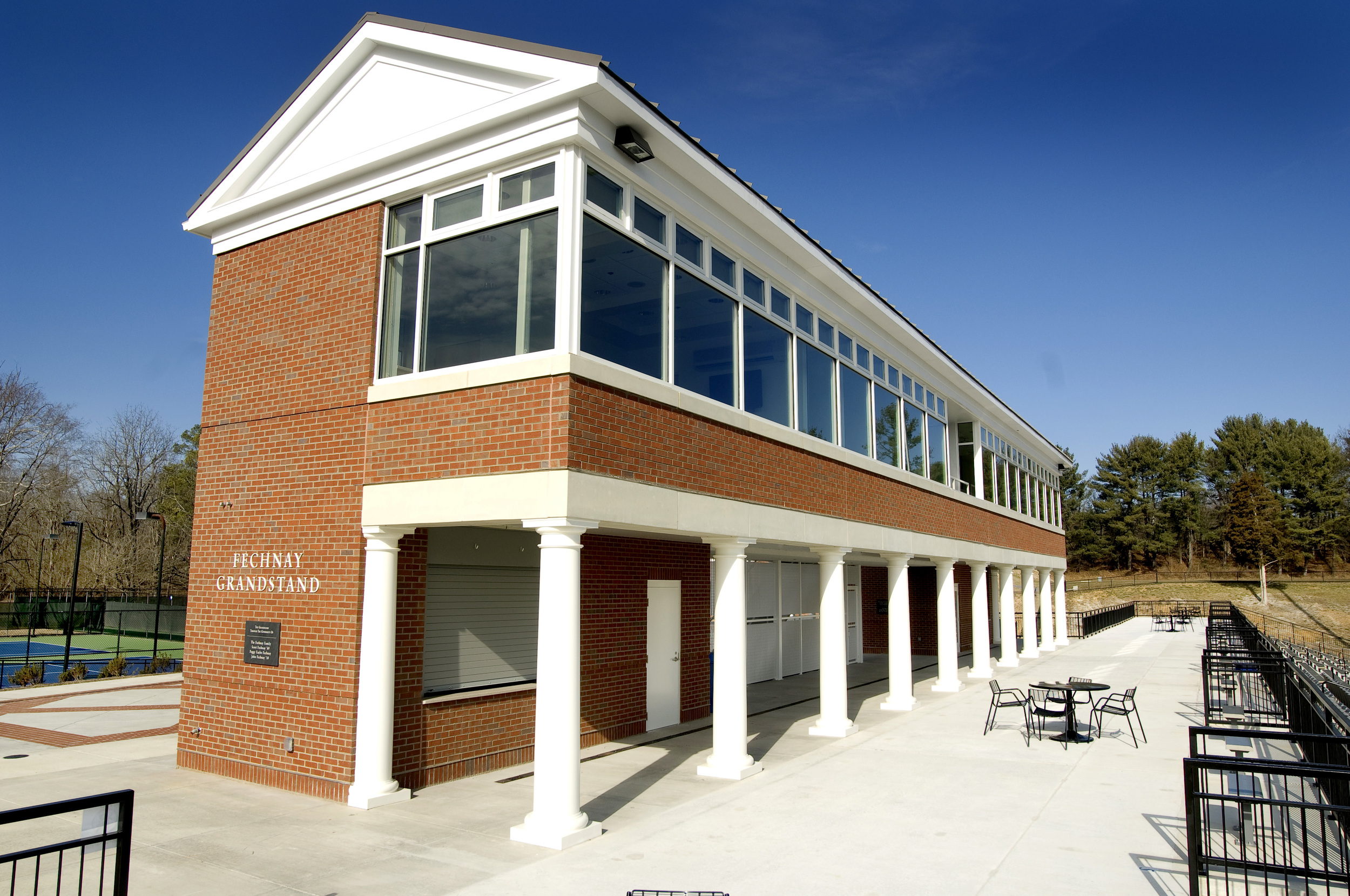 Washington & Lee University Fechnay Grandstand Exterior