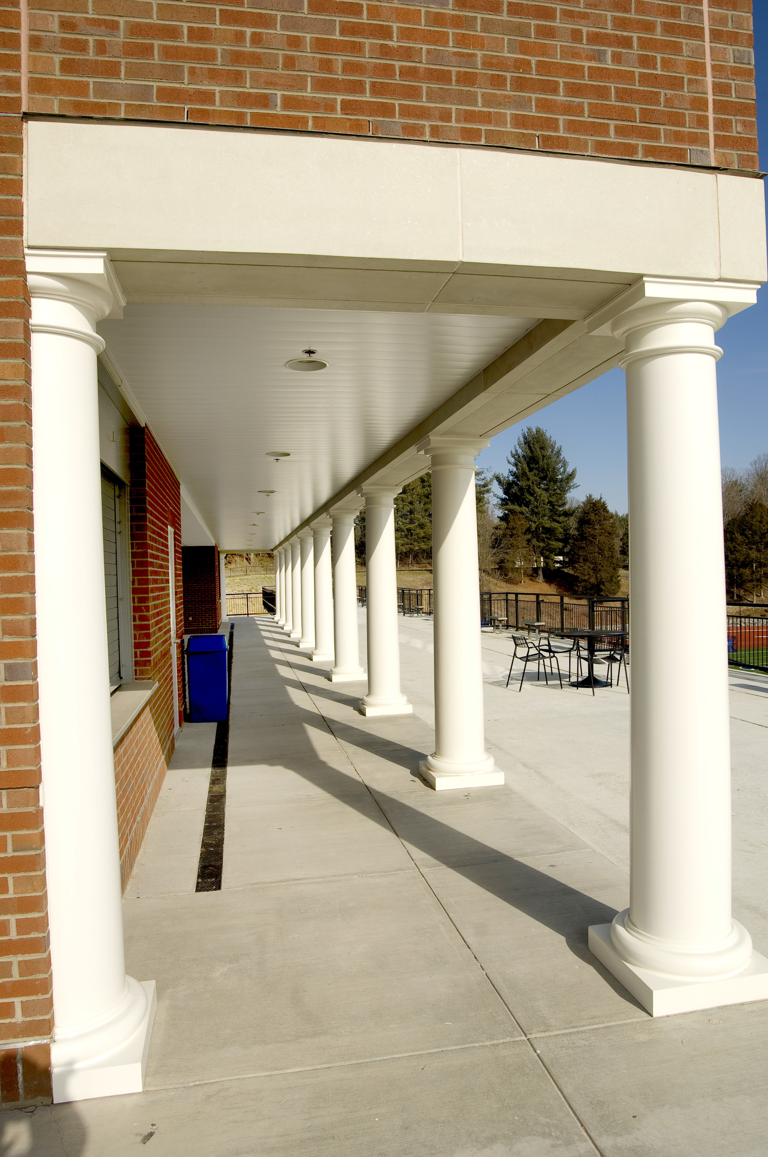 Washington & Lee University Fechnay Grandstand Exterior