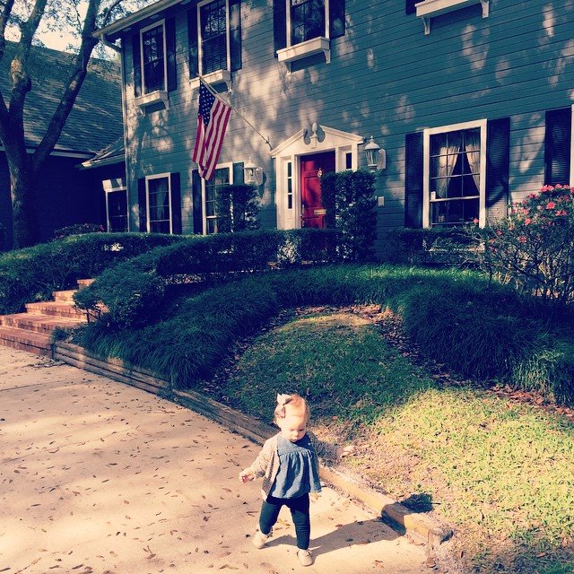  It was very sweet to watch my girl explore the home I grew up in. I had a very "father of the bride" moment. I pray that the new family will have wonderful memories in this home like I do. 