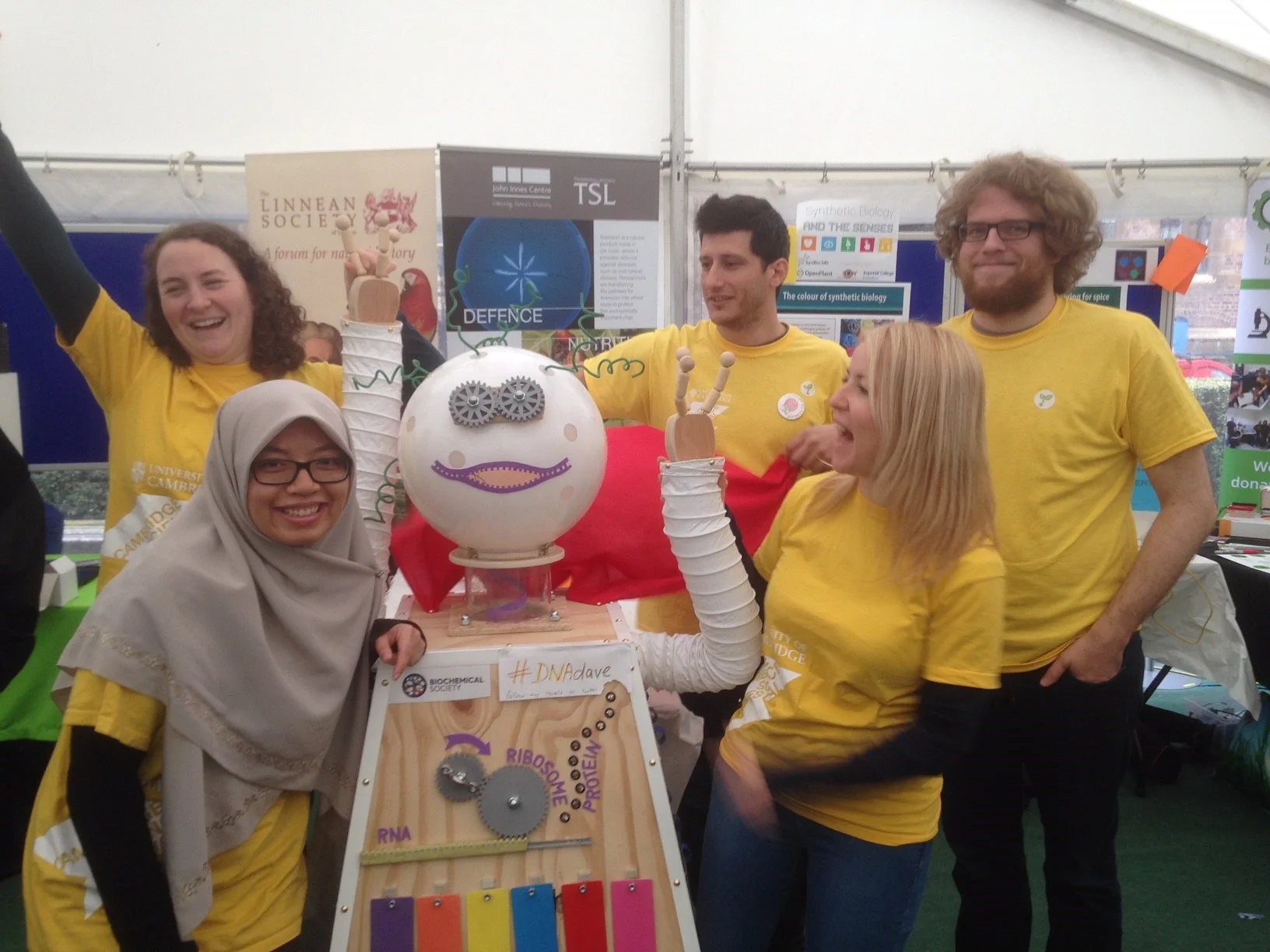 DNA Dave at the Cambridge Science Festival 2017