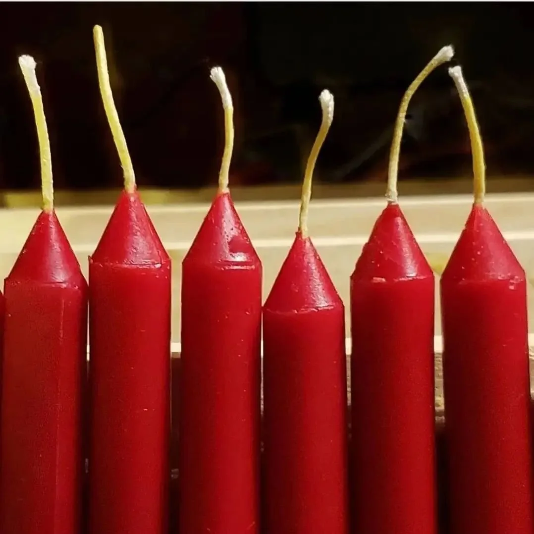 Mithras Red Tapers.jpg