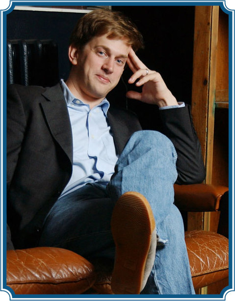 Portait of author Stephen Marche