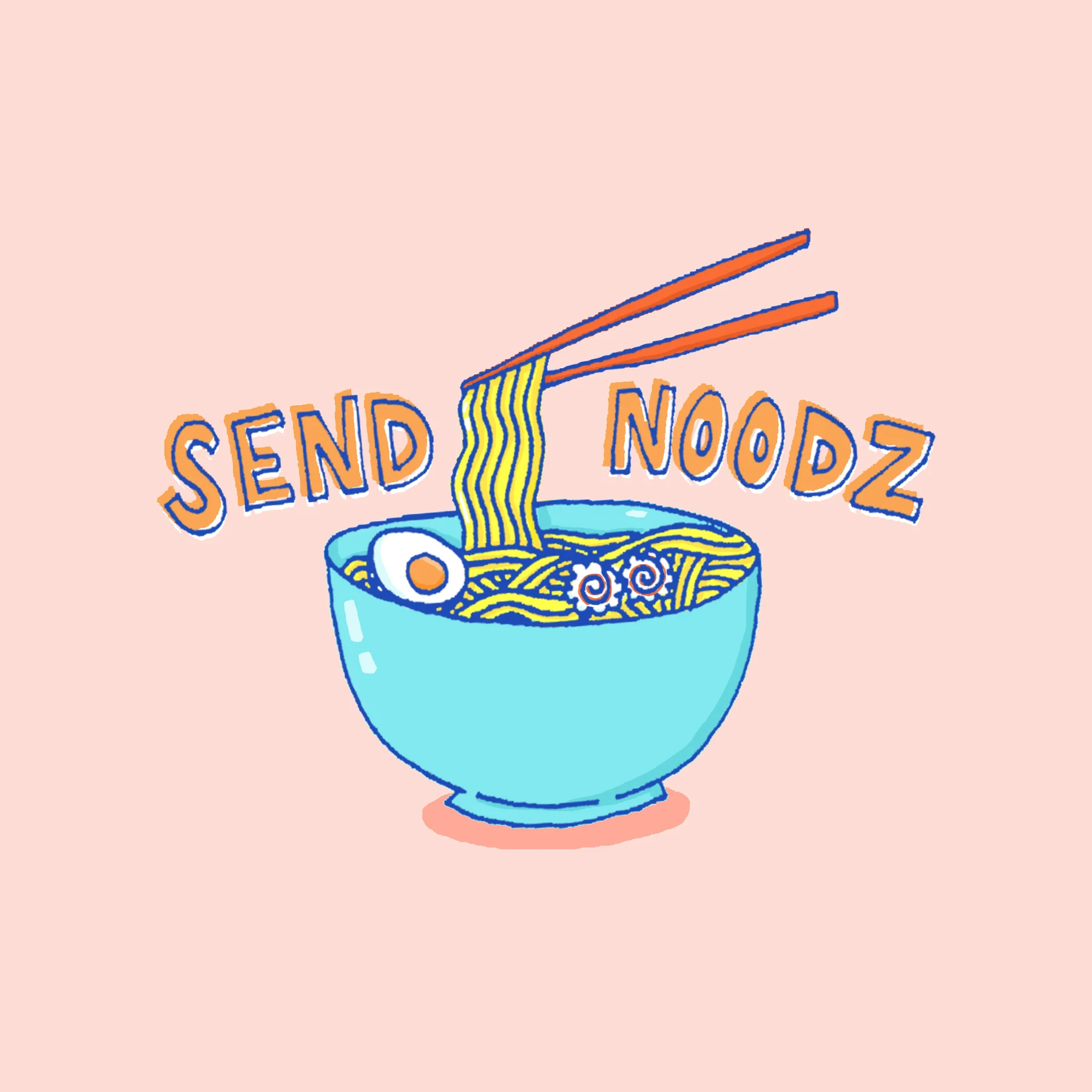 Send Noodz sticker for Souped Up Slang Sticker Pack