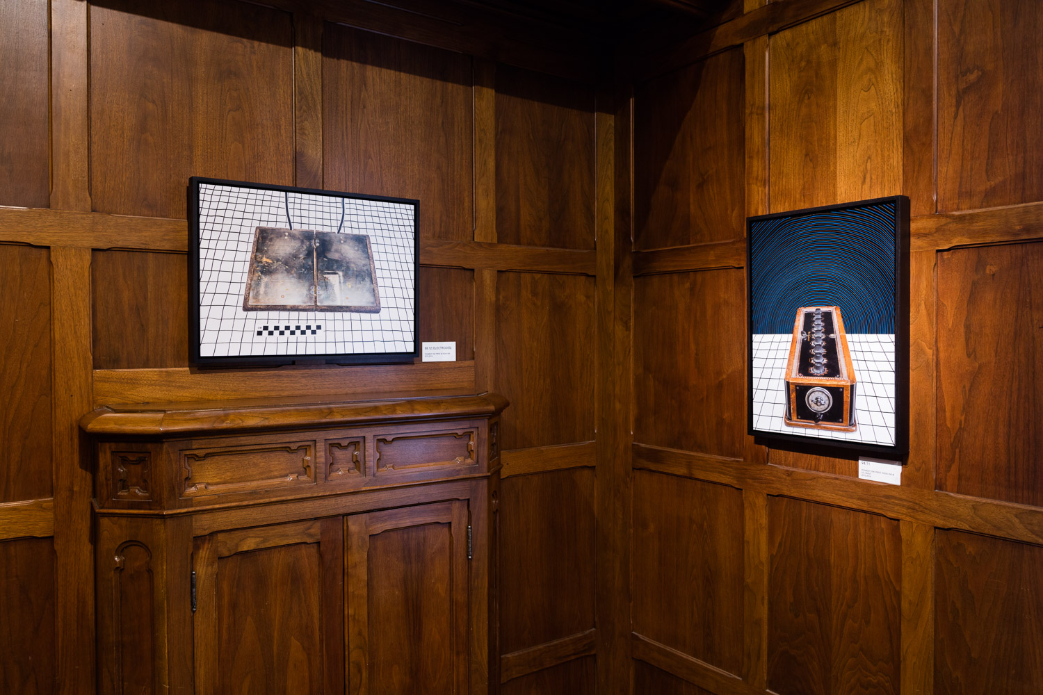 G.U.T. Feeling v4 (Radionics), installation view at the Bakken Museum, 2016