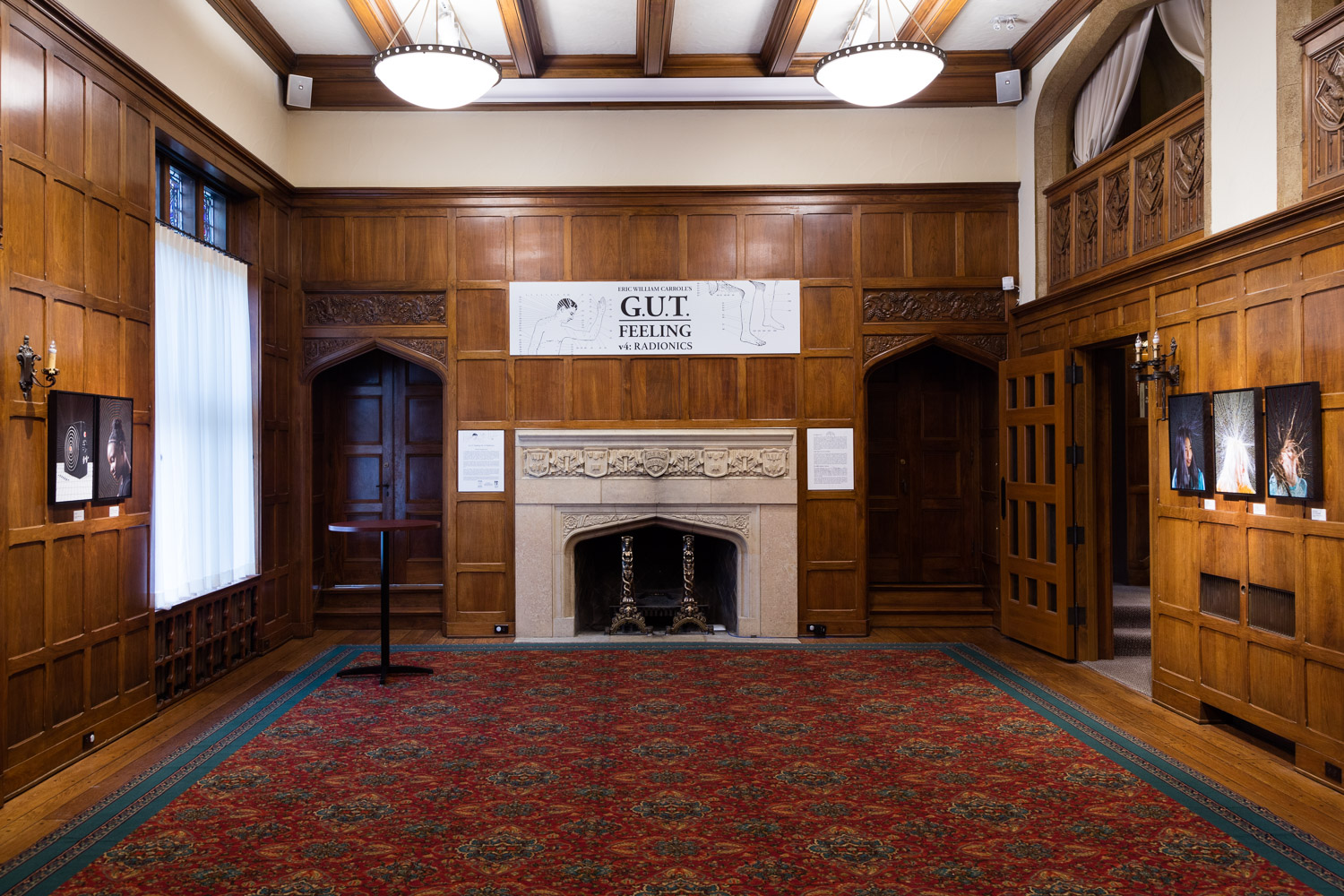 G.U.T. Feeling v4 (Radionics), installation view at the Bakken Museum, 2016