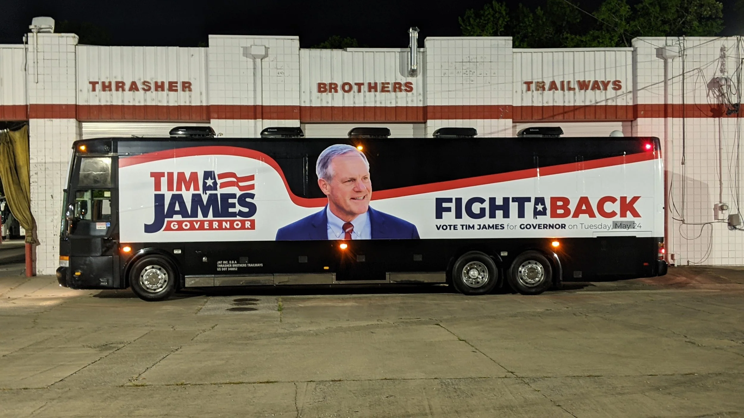 Bus Tour Bus Wrap