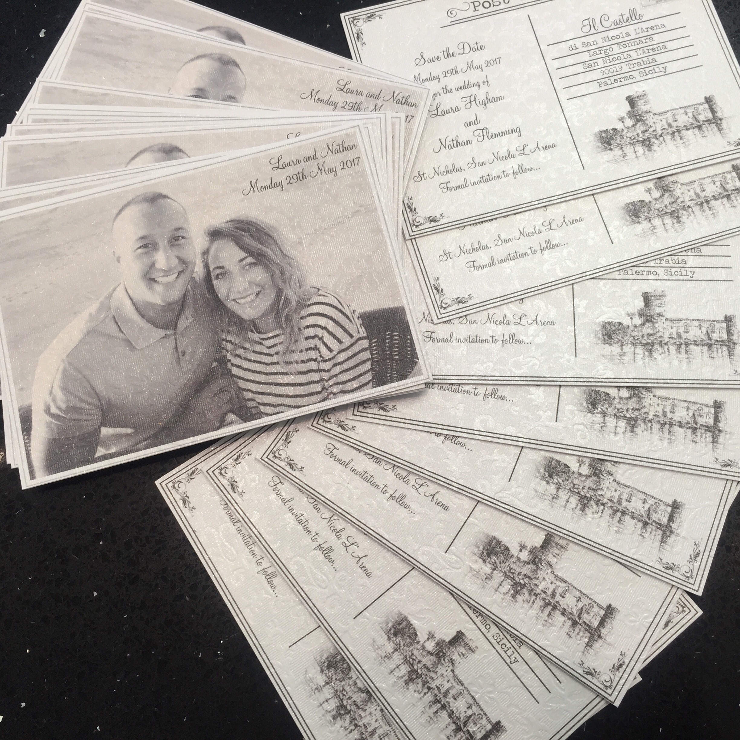 Laura & Nathan Post Card