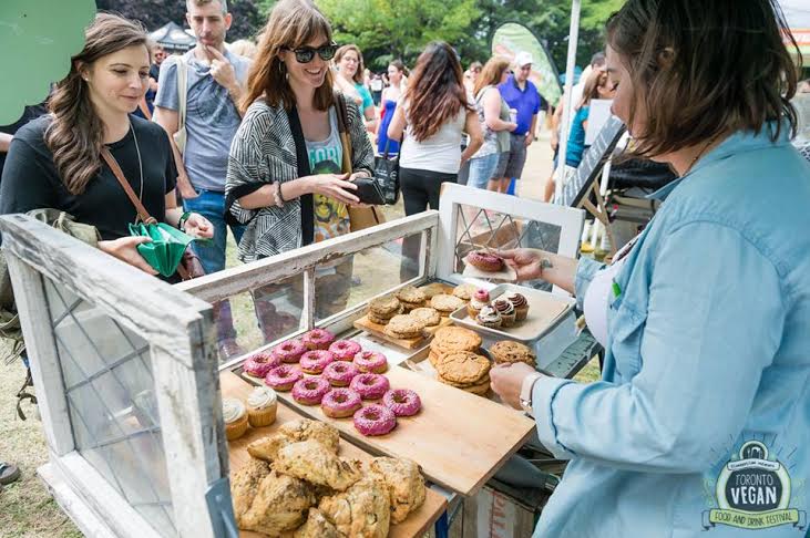 Photo courtesy of The Toronto Vegan Food and Drink Festival. 