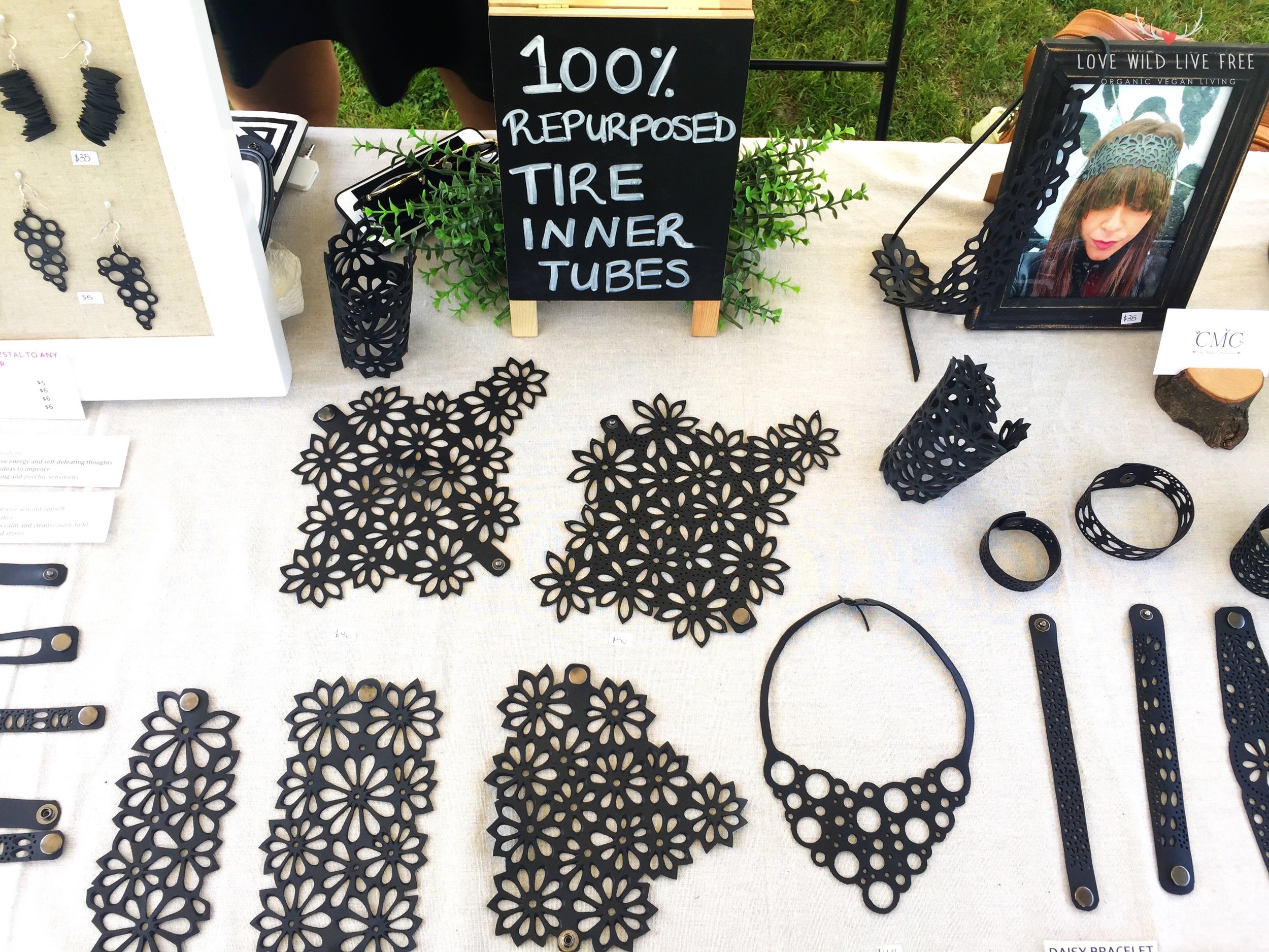I always love seeing Cassandra and her beautiful accessories from Chic Made Consciously at events and festivals in Toronto! Photo by: Love Wild Live Free.
