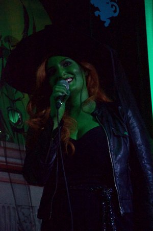 UNIVERSEOFÁLI was the MC and performed 'Defying Gravity'. Photo by: Emmanuel Ponce .