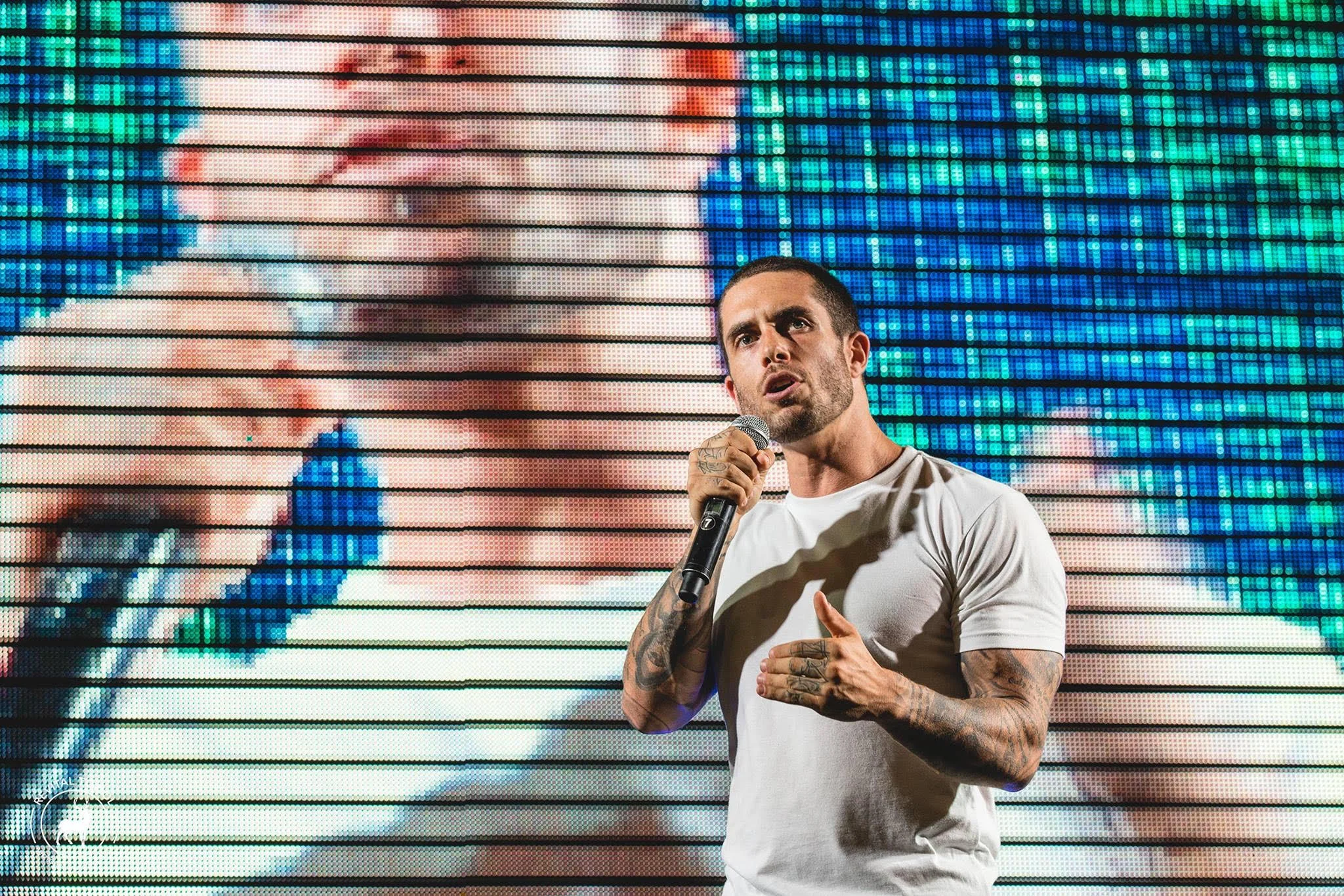 James Aspey , an Australian Animal Rights Activist best known for taking a 1-year vow of silence to raise awareness about animal cruelty, will be joining The Sustainable Block Party + Pop-Up Market as a keynote speaker. Photo coutesy of James Aspey.