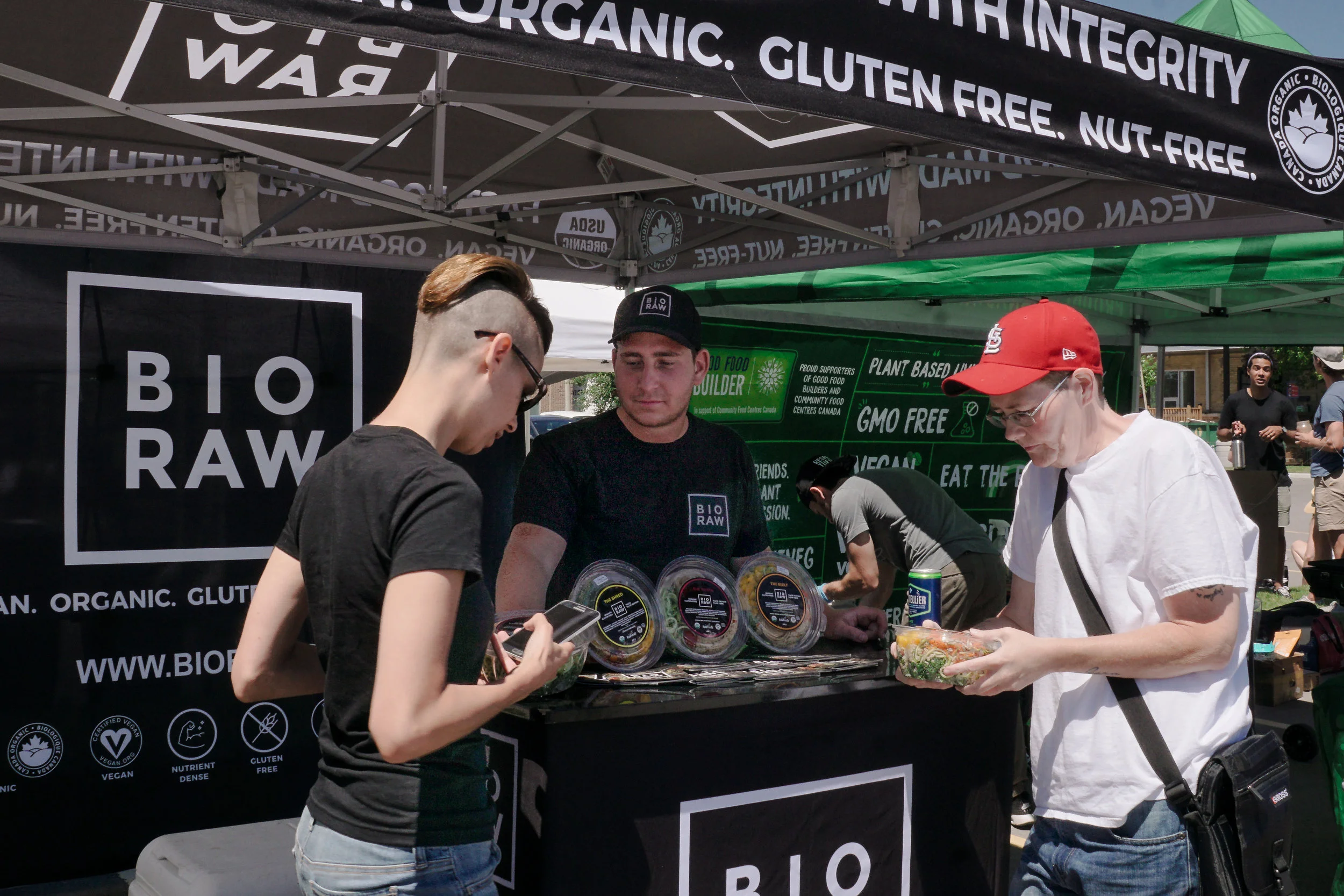 Nutritious, organic meals by BIO RAW . Photo by: Two Market Girls.