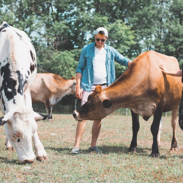 Michael Codner - Event Assistant. Michael, pictured at Wishing Well Sanctuary, is passionate about animal rights and promoting a healthy, vegan lifestyle.