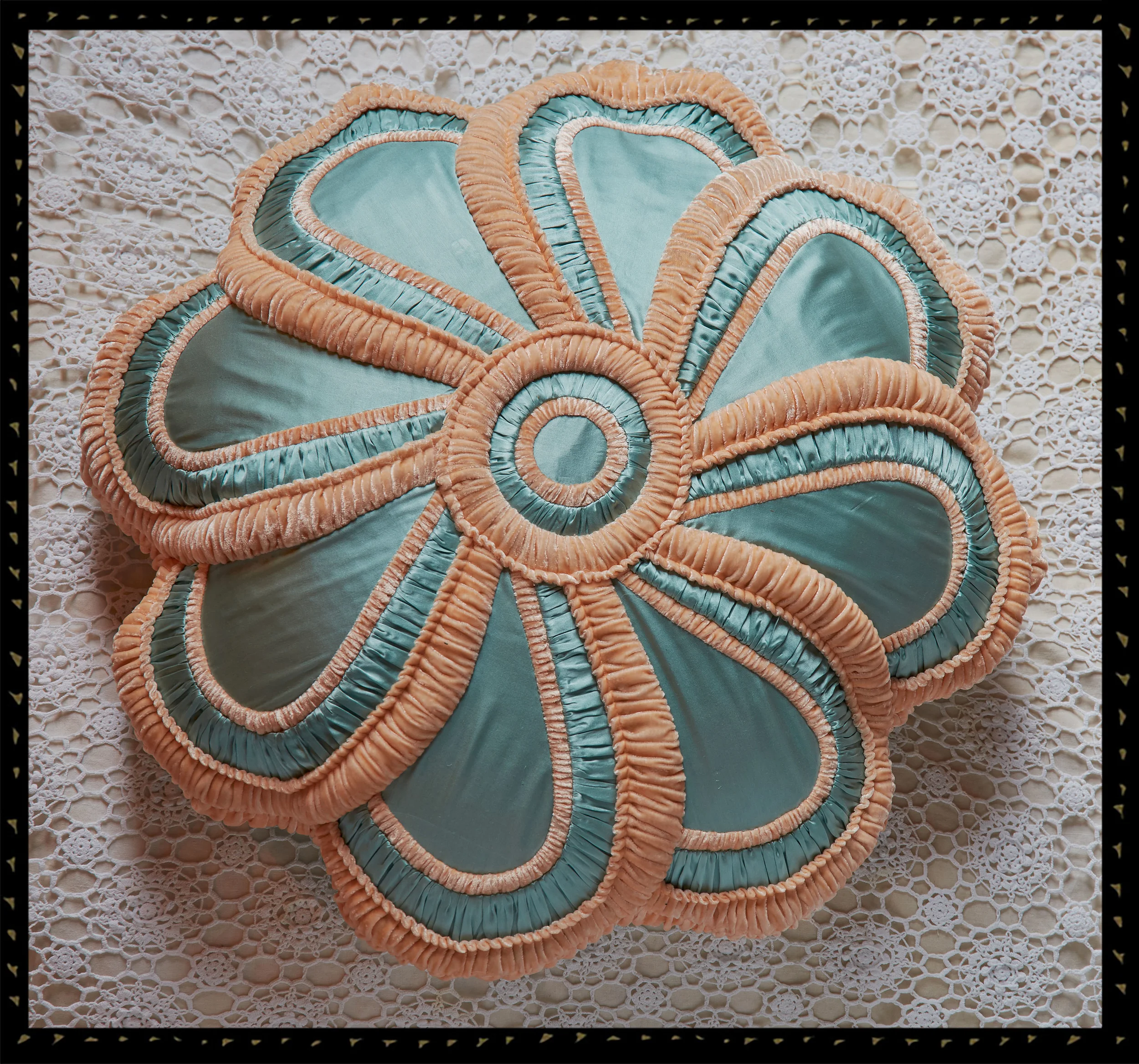 Aroused Rose cushion