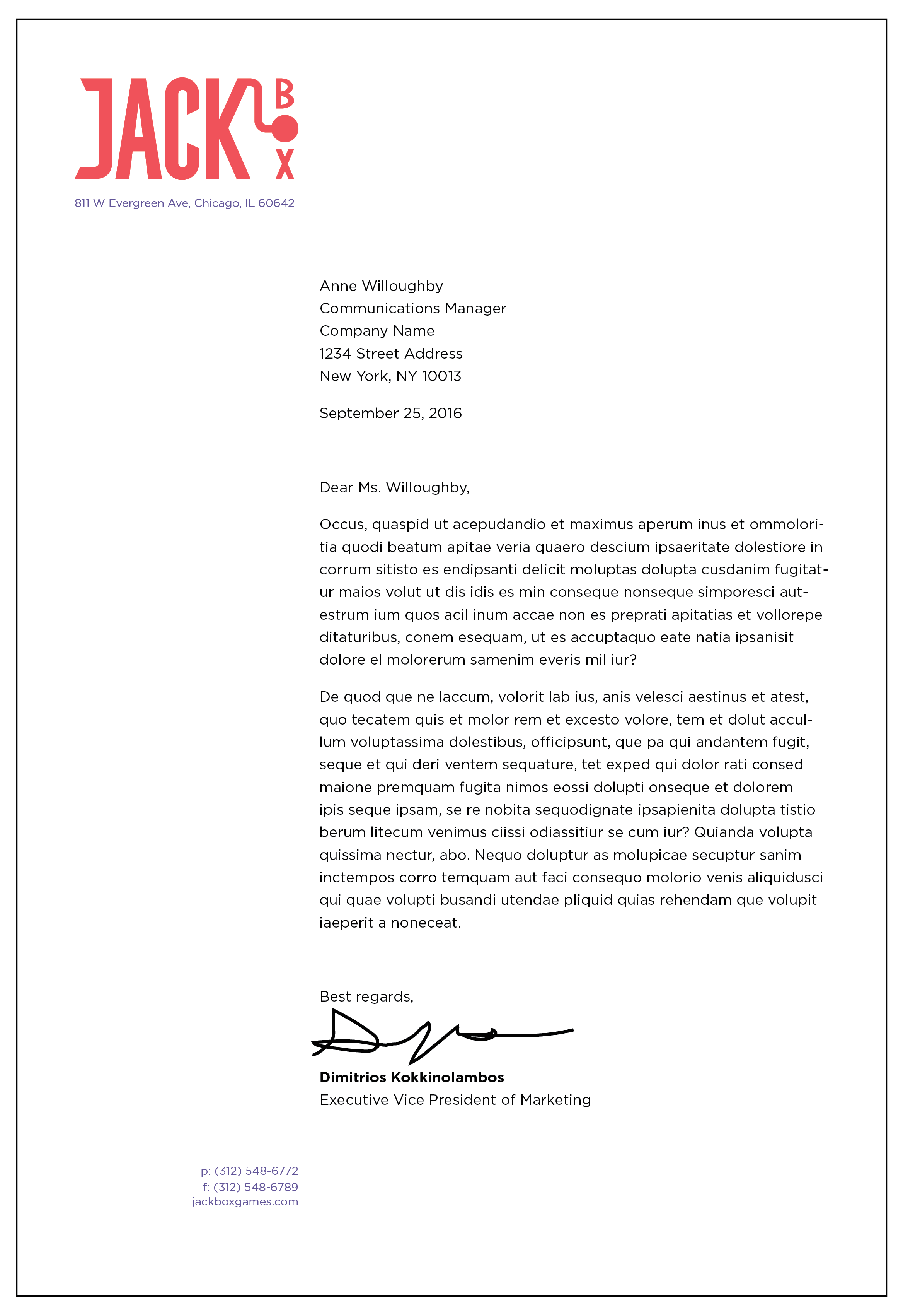 Letterhead