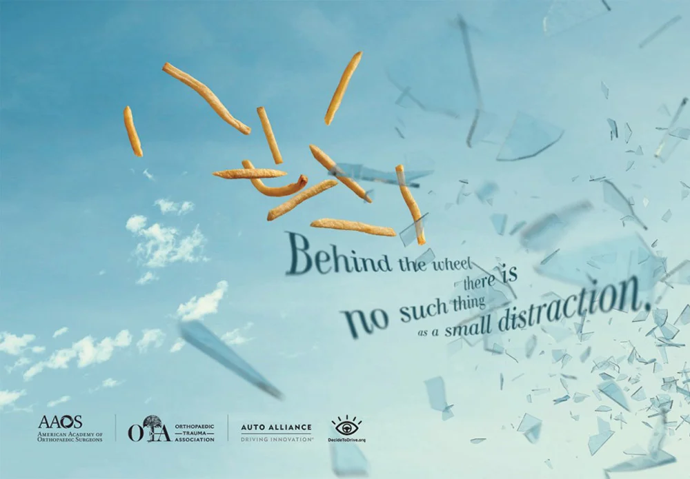 Print PSA "French Fries"