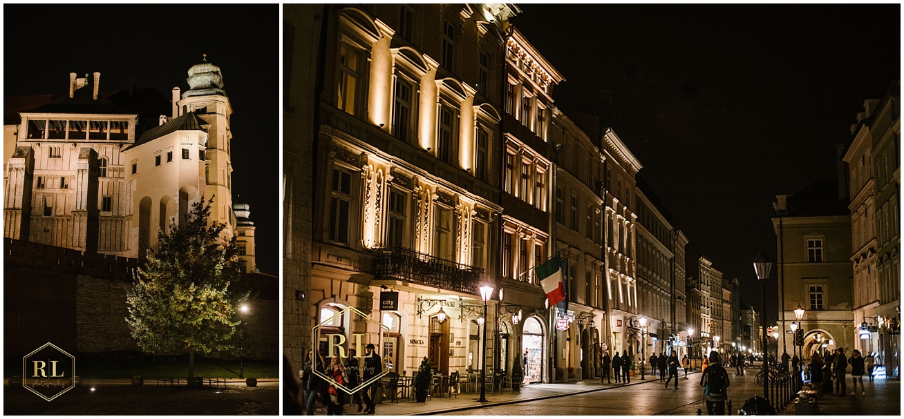 Krakow city centre