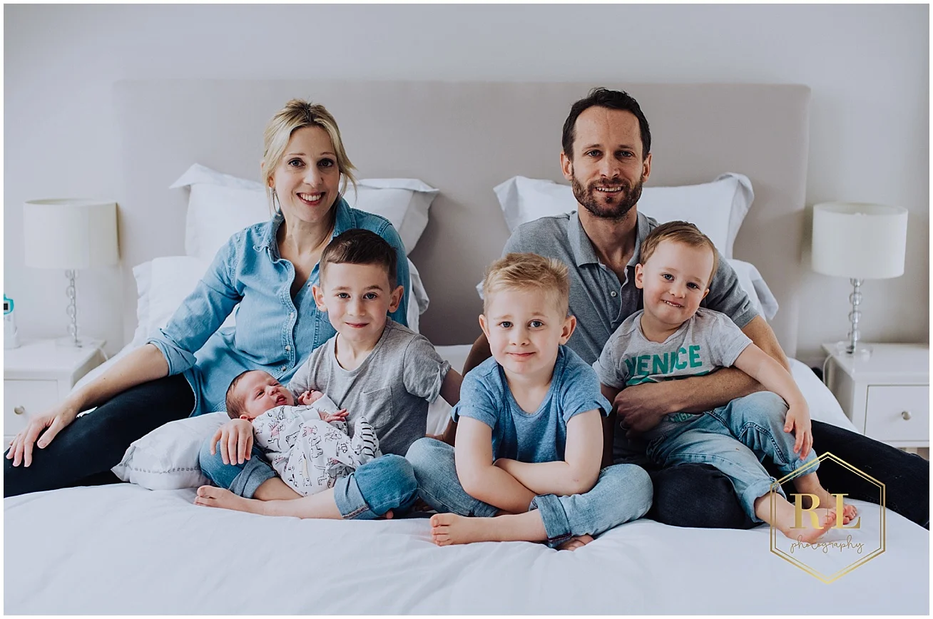 Newborn lifetsyle photographer Sevenoaks, Kent. The Gibson family welcome baby Jude!