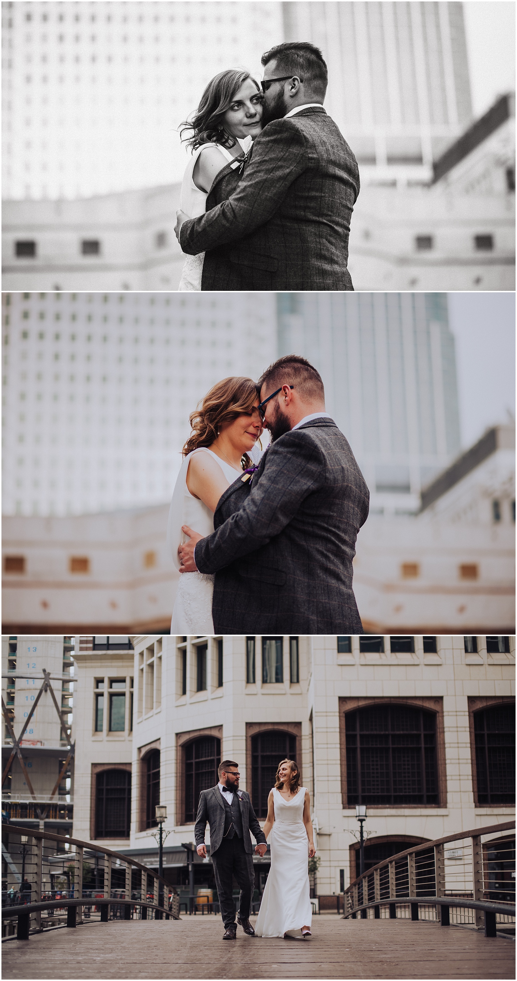 wedding photographer at canary wharf in london