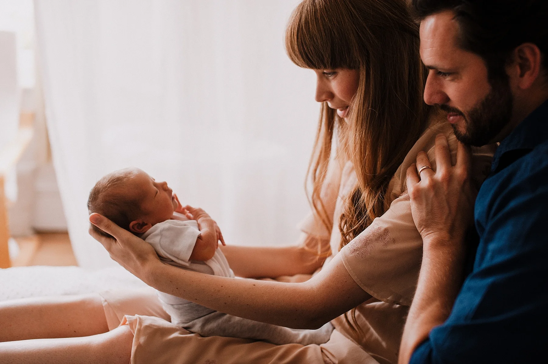 Newborn Photographer in South London. Candace, Ian &amp; Summer.