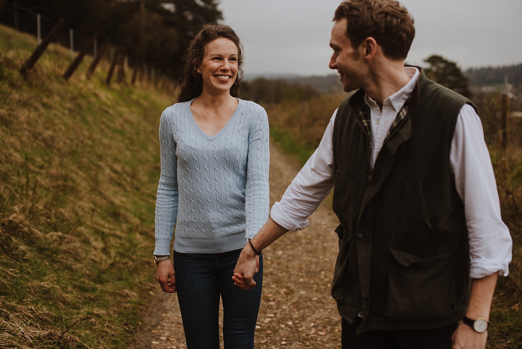 surrey hills engagement photos